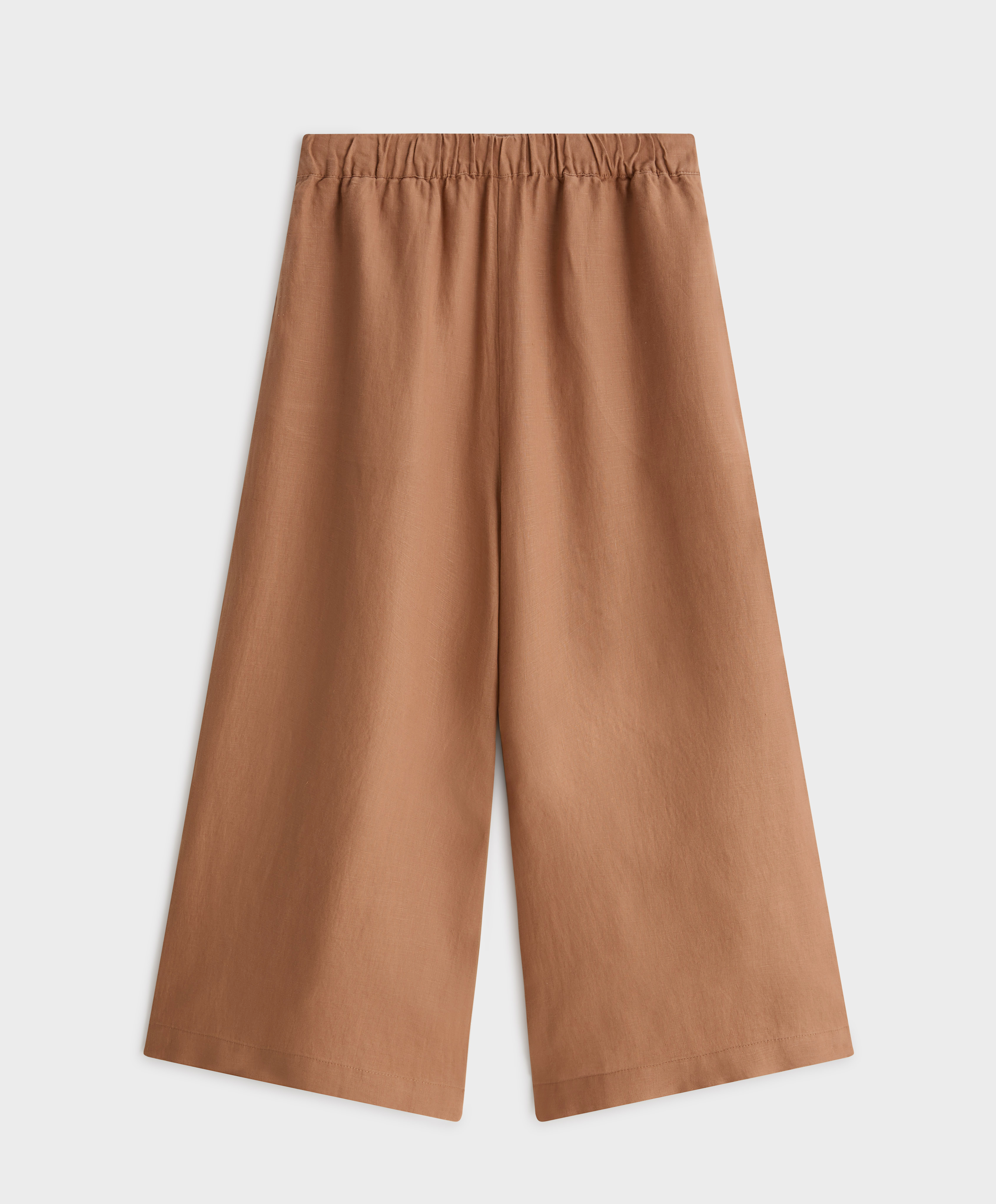 100% linen culotte trousers - | SALE 