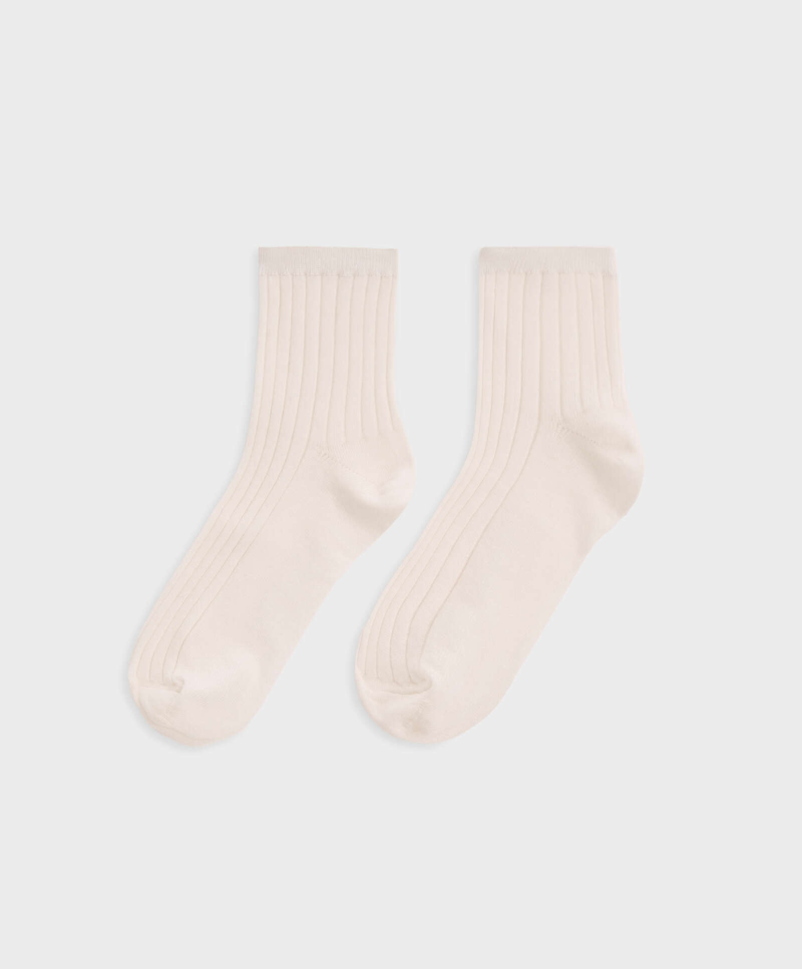 Quarter sokken met zijde