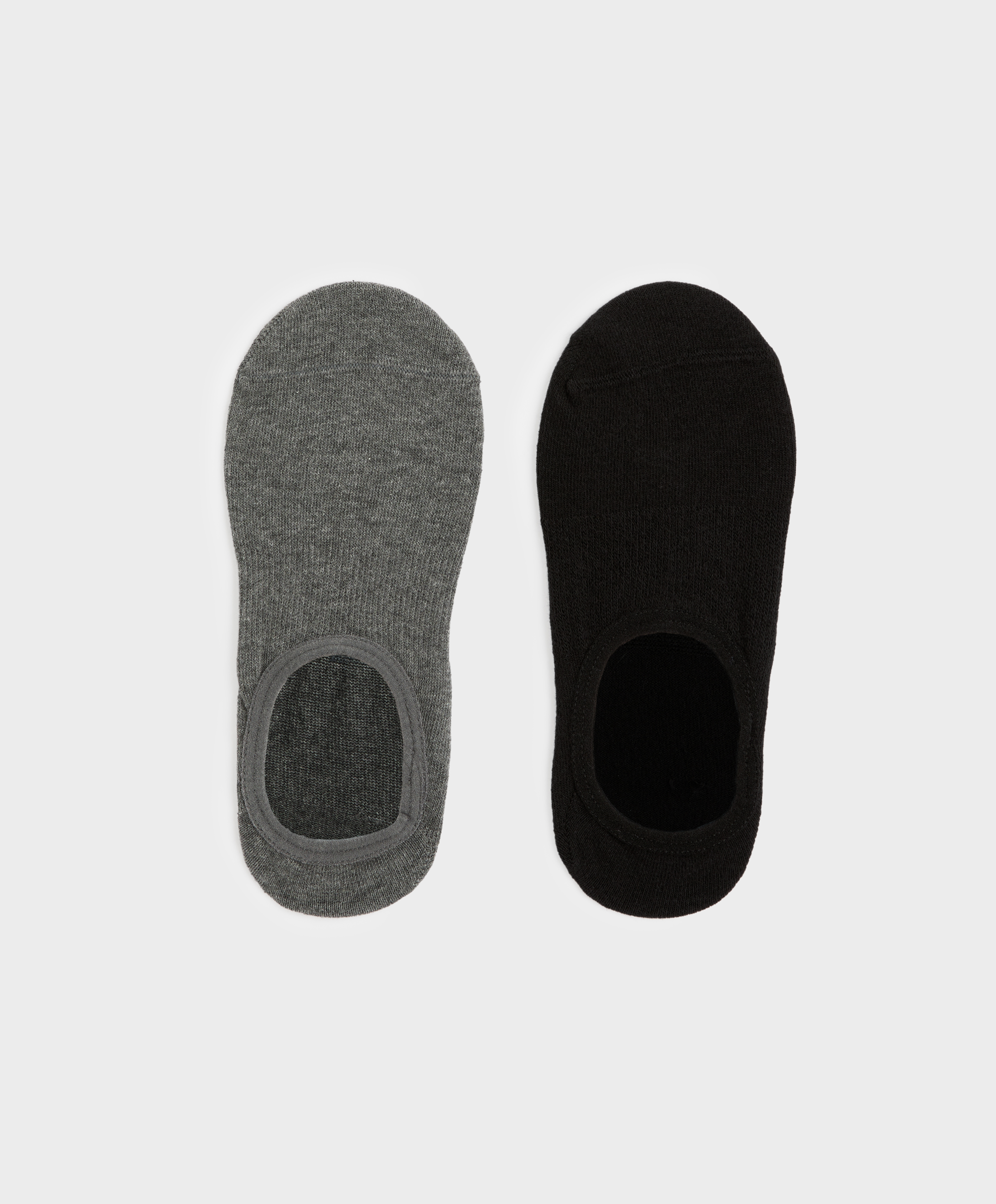 Pack de 2 pares de meias em algodão para Yoga e Pilates