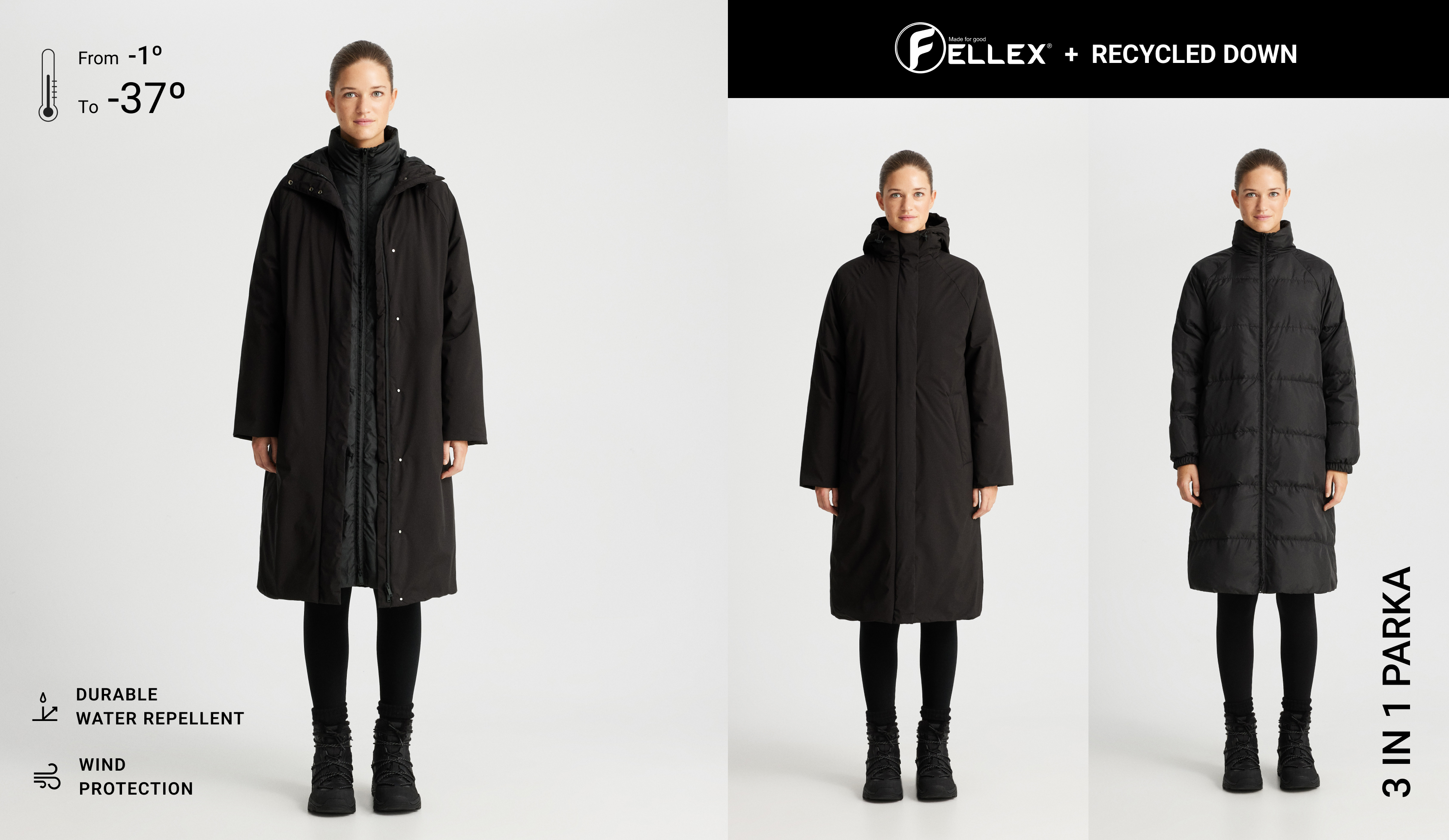 FELLEX® AEROGEL 3 in 1 jacket