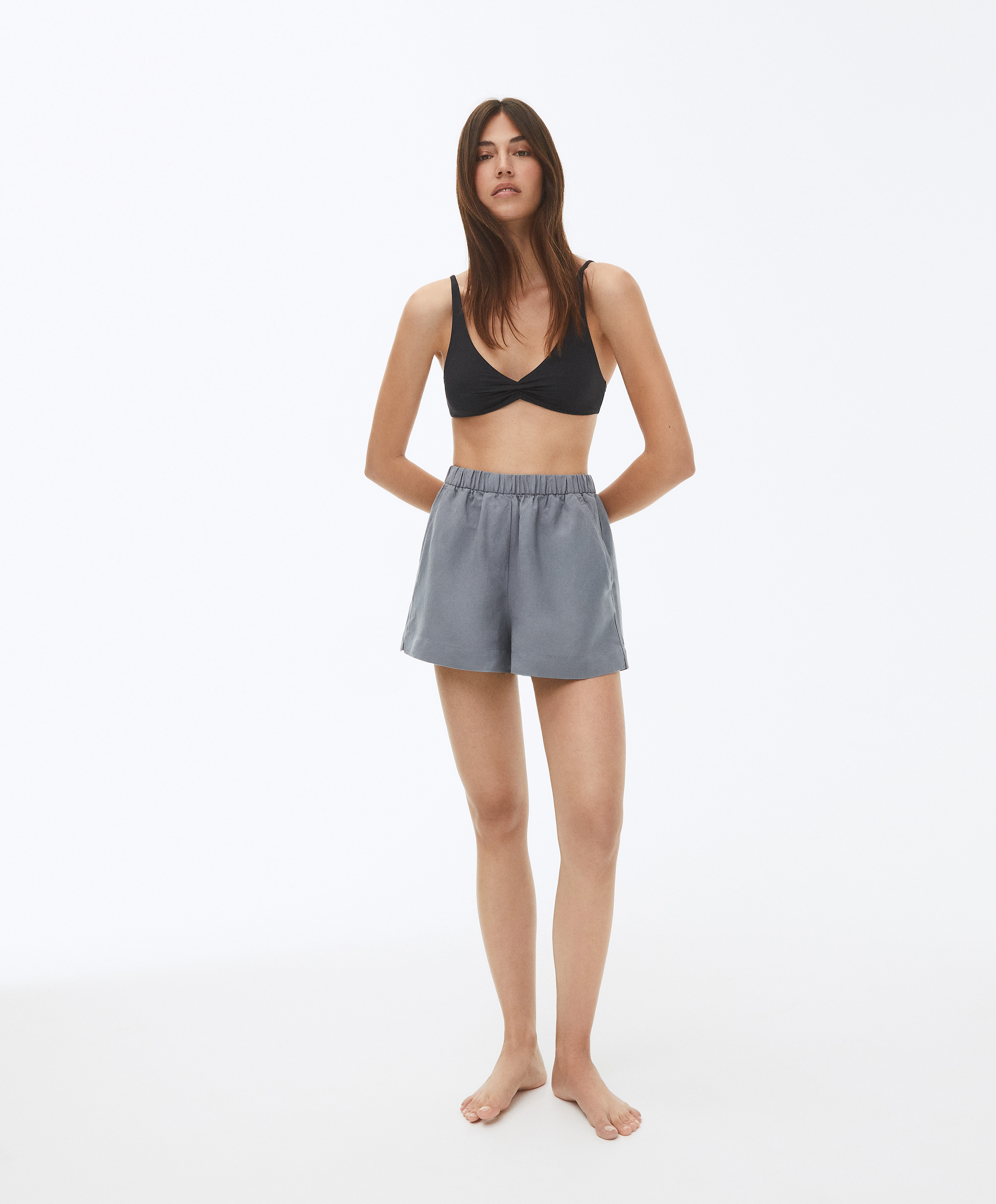 Shorts lino - Shorts - Weekend | OYSHO Republica Dominicana