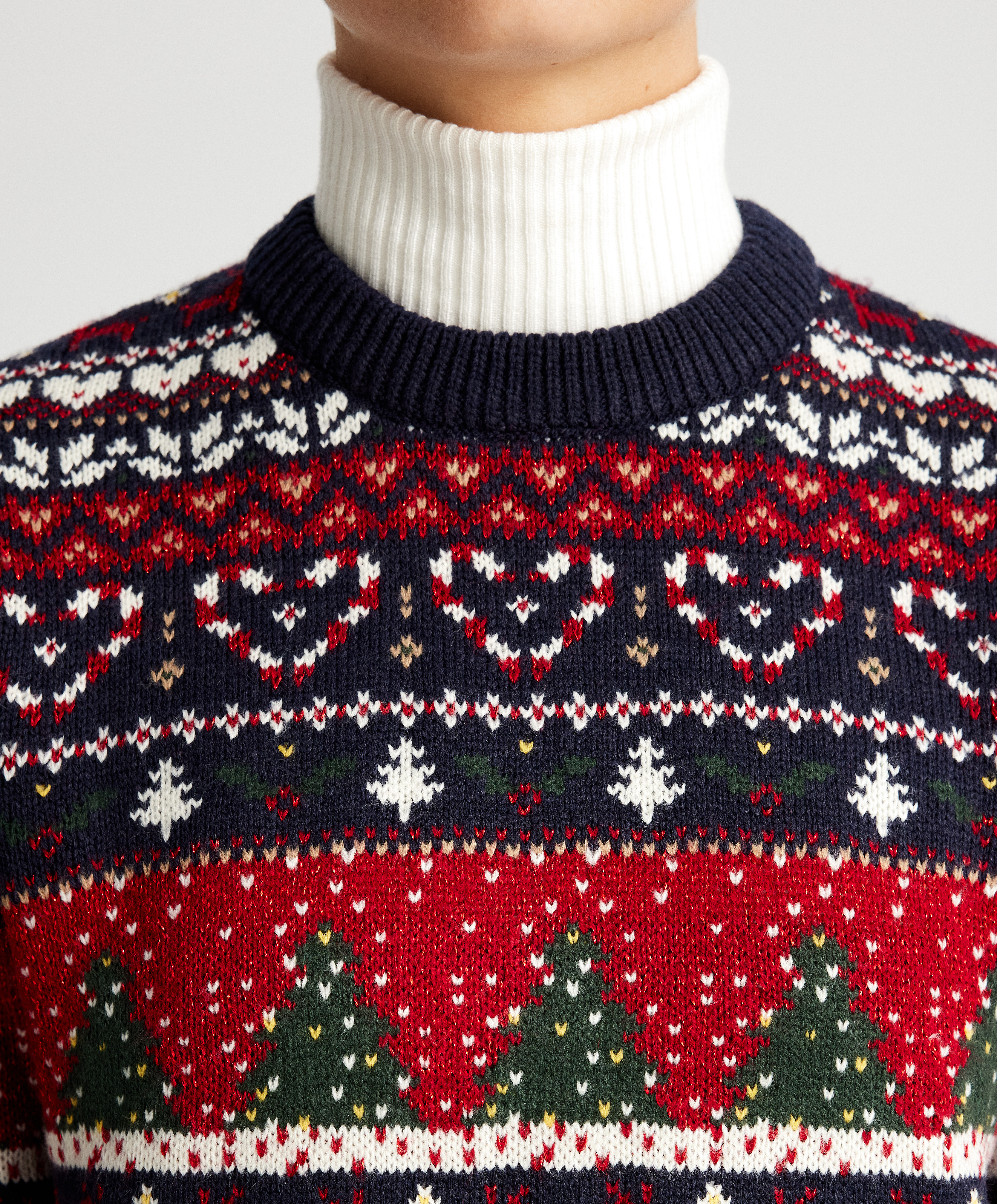 Christmas jacquard knit jumper - New 