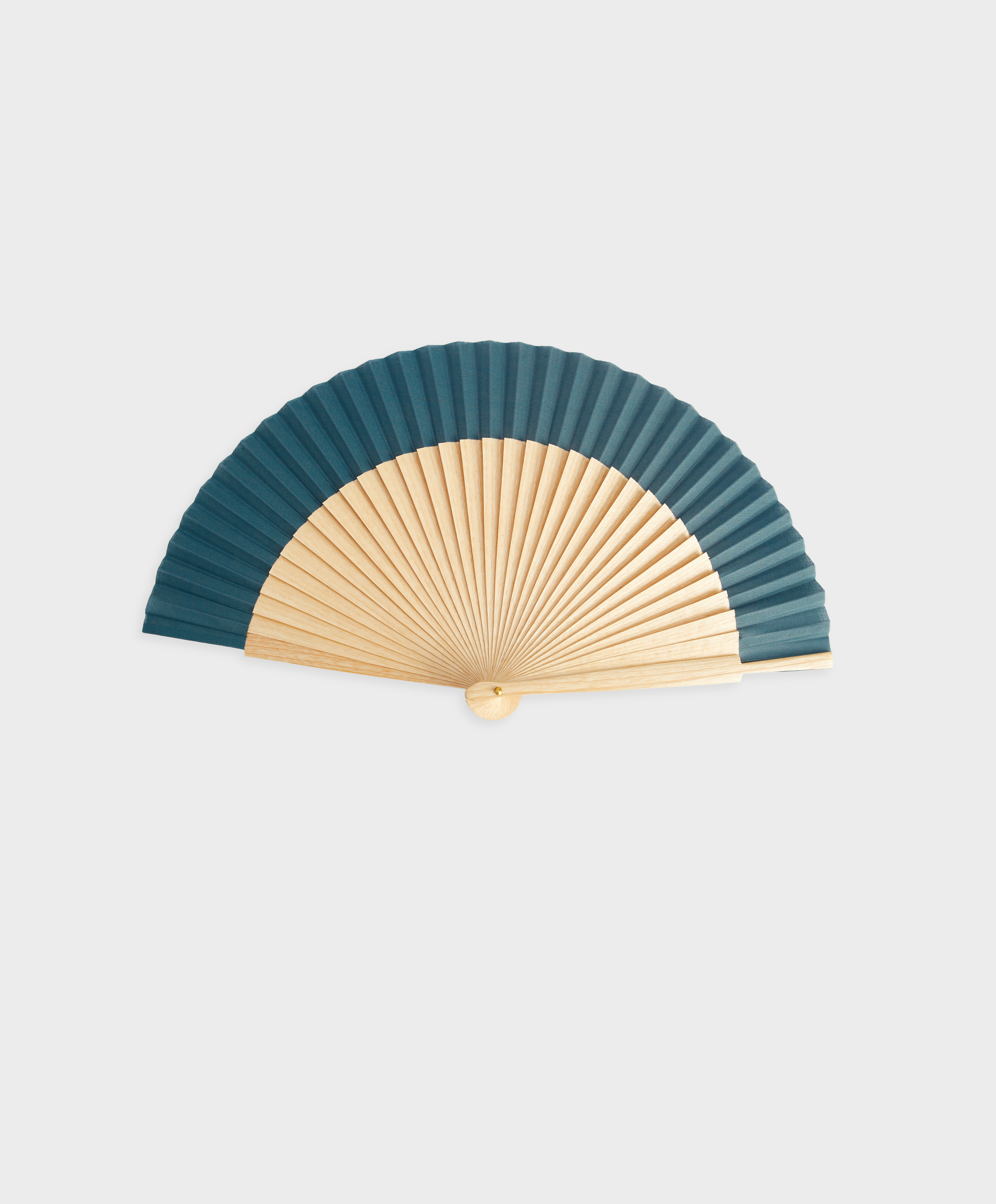 Printed wooden fan