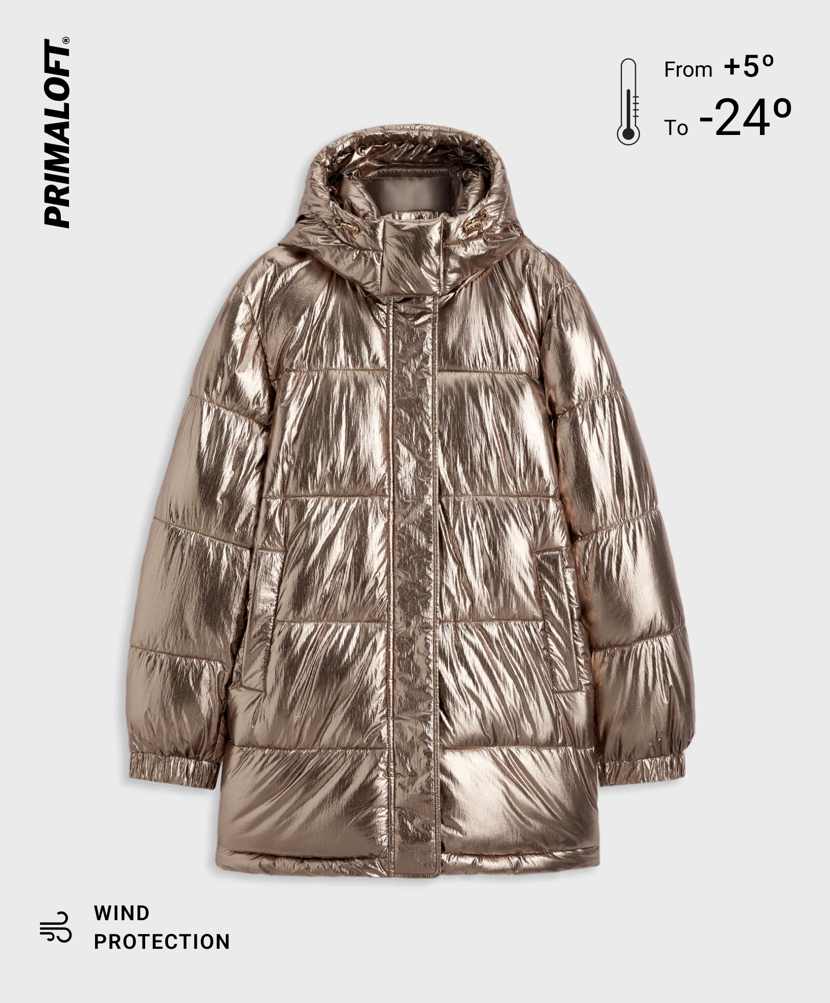 Утепленная лыжная куртка PRIMALOFT®