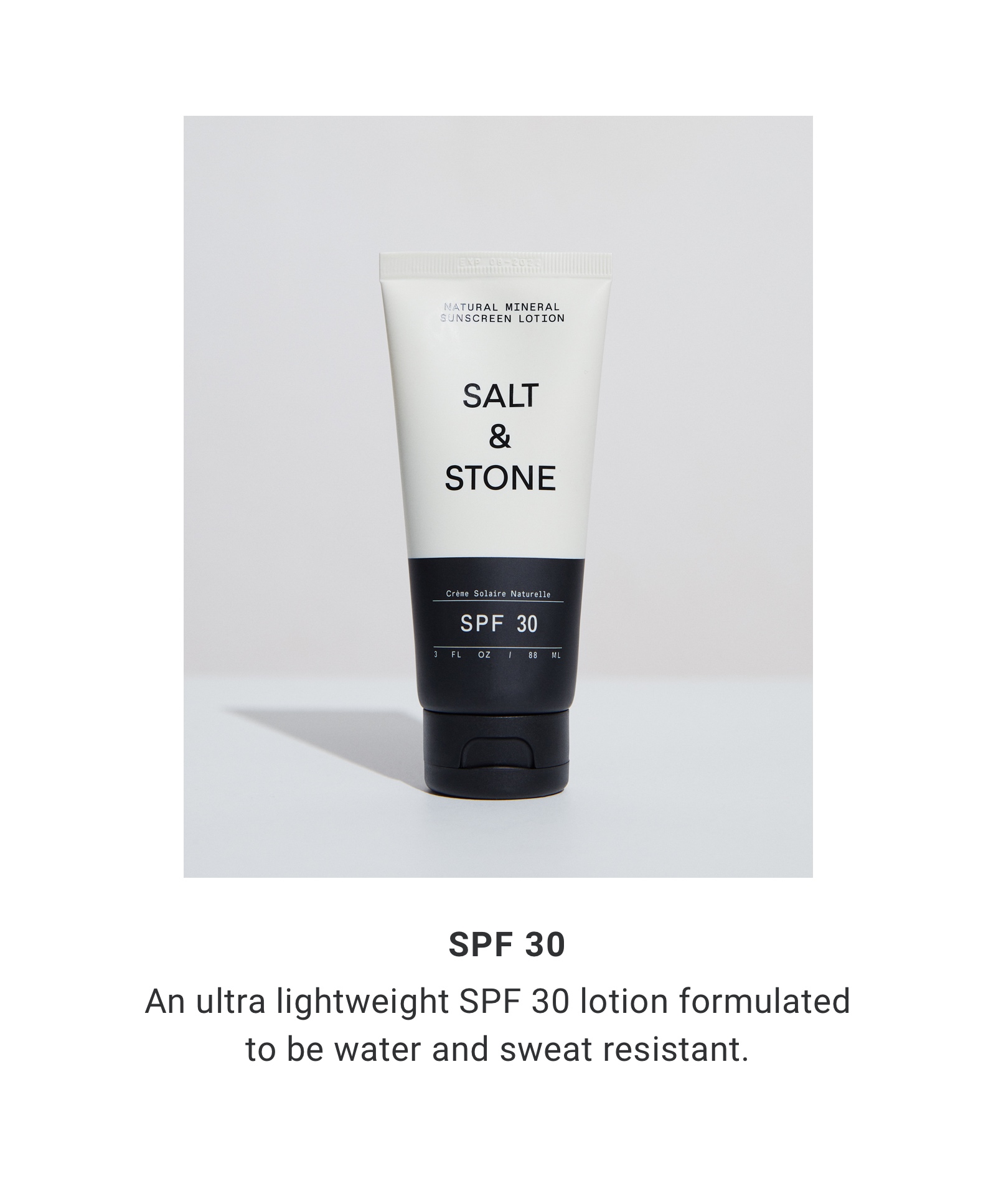 SALT & STONE SPF 30 Sunscreen Lotion