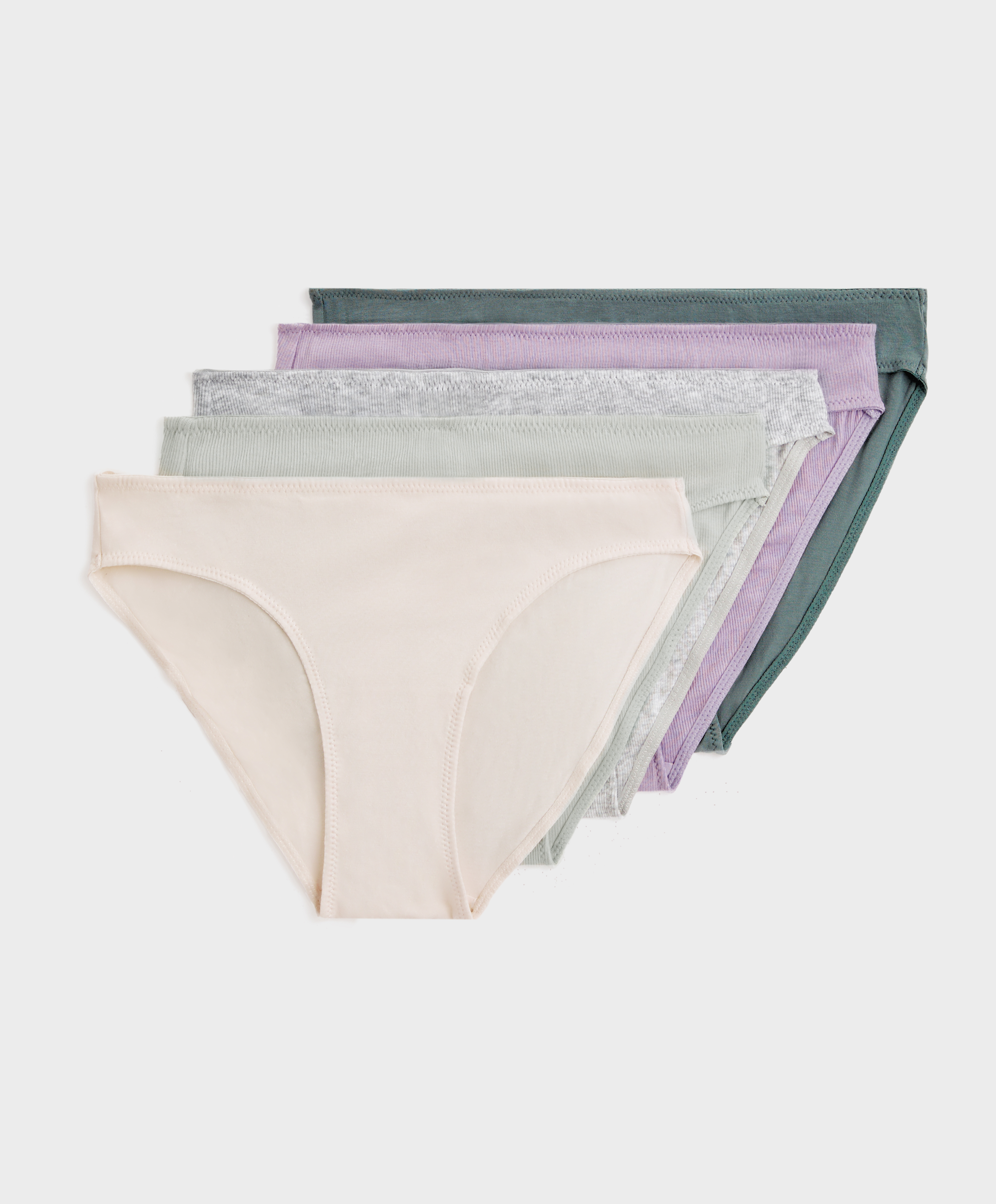 5 ribbed cotton classic briefs