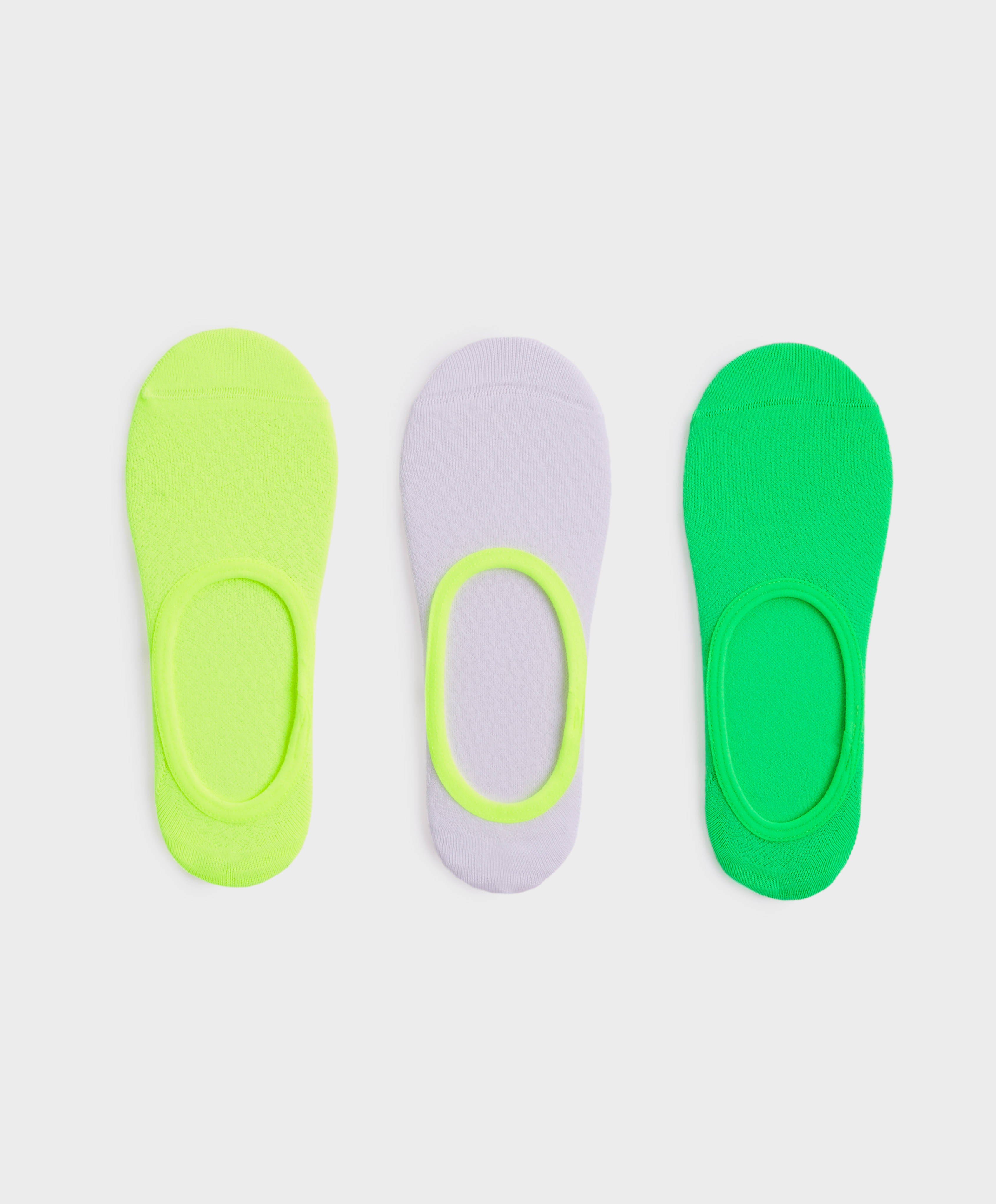 2226/490 3 pairs of polyamide footies