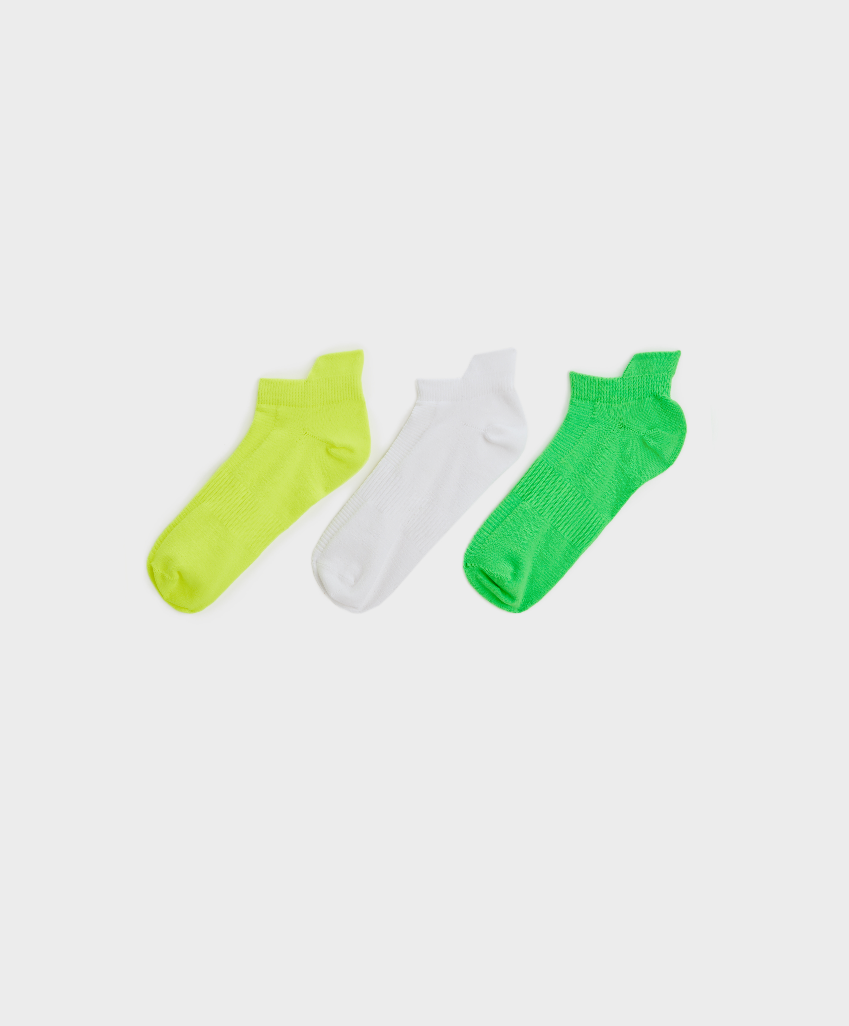 Pack 3 calcetines sneaker microfibra deportivos