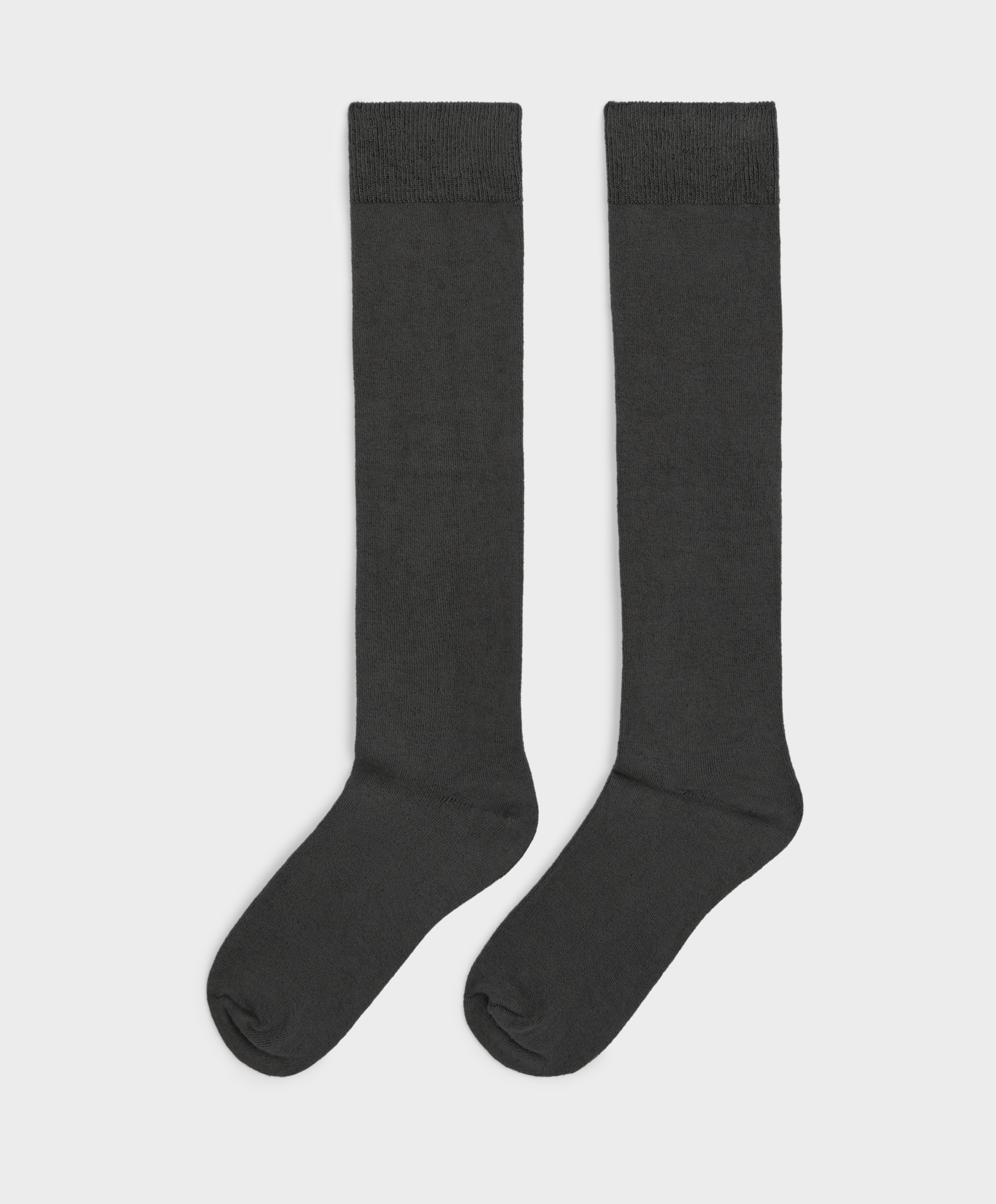 Lange Socken mit Cashmere