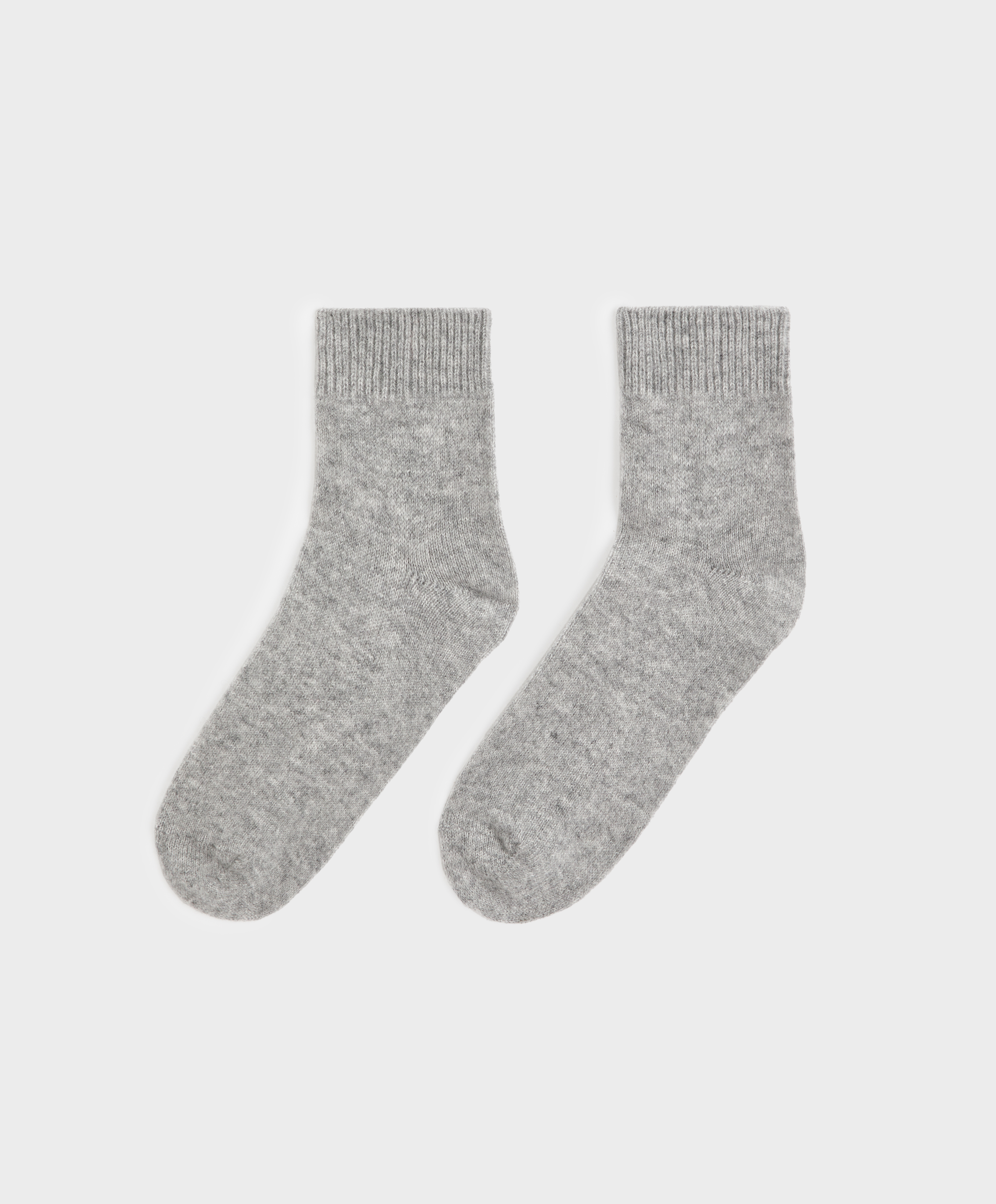 Quarter-Socken mit Cashmere