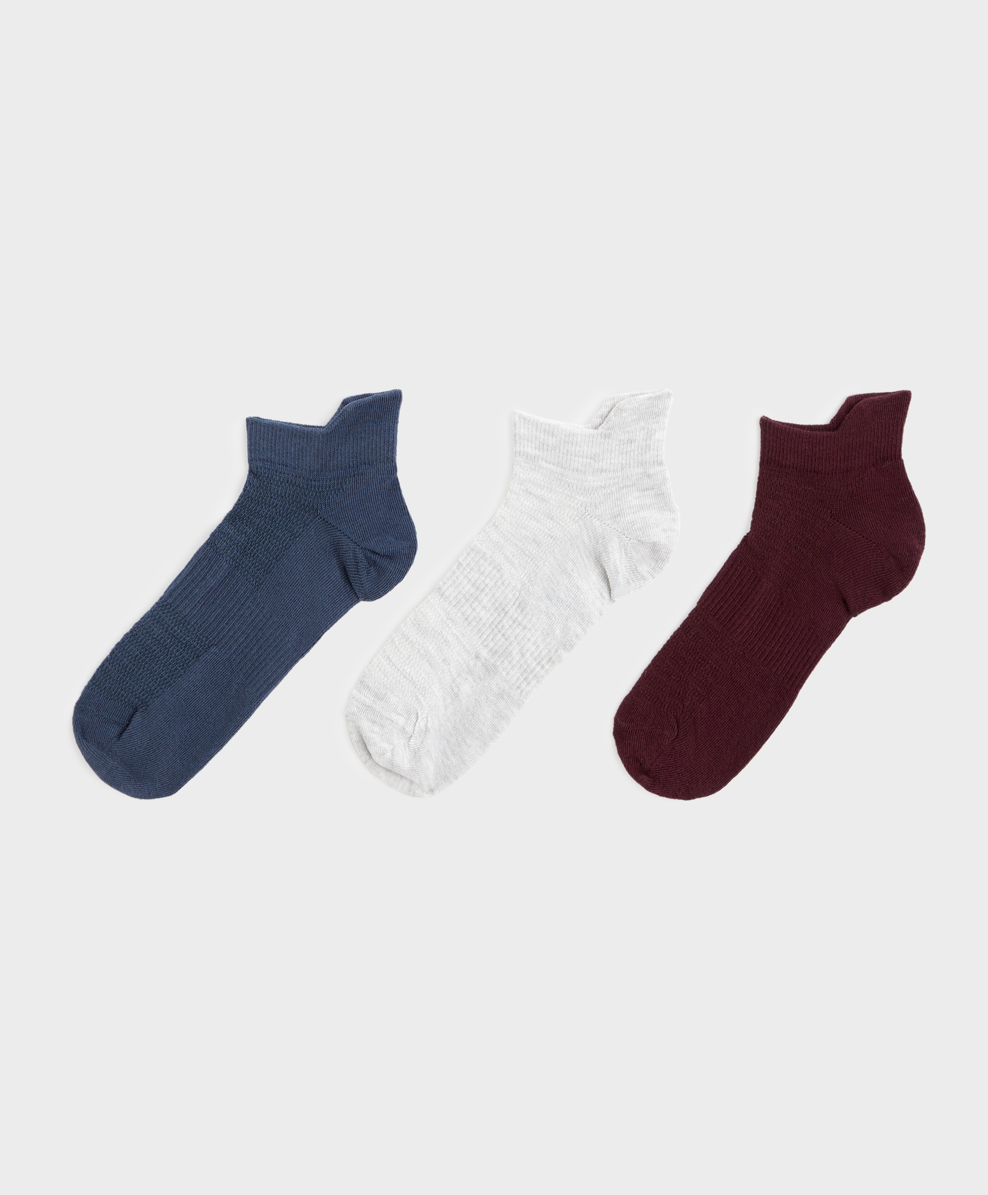 3 pairs of cotton sports trainer socks