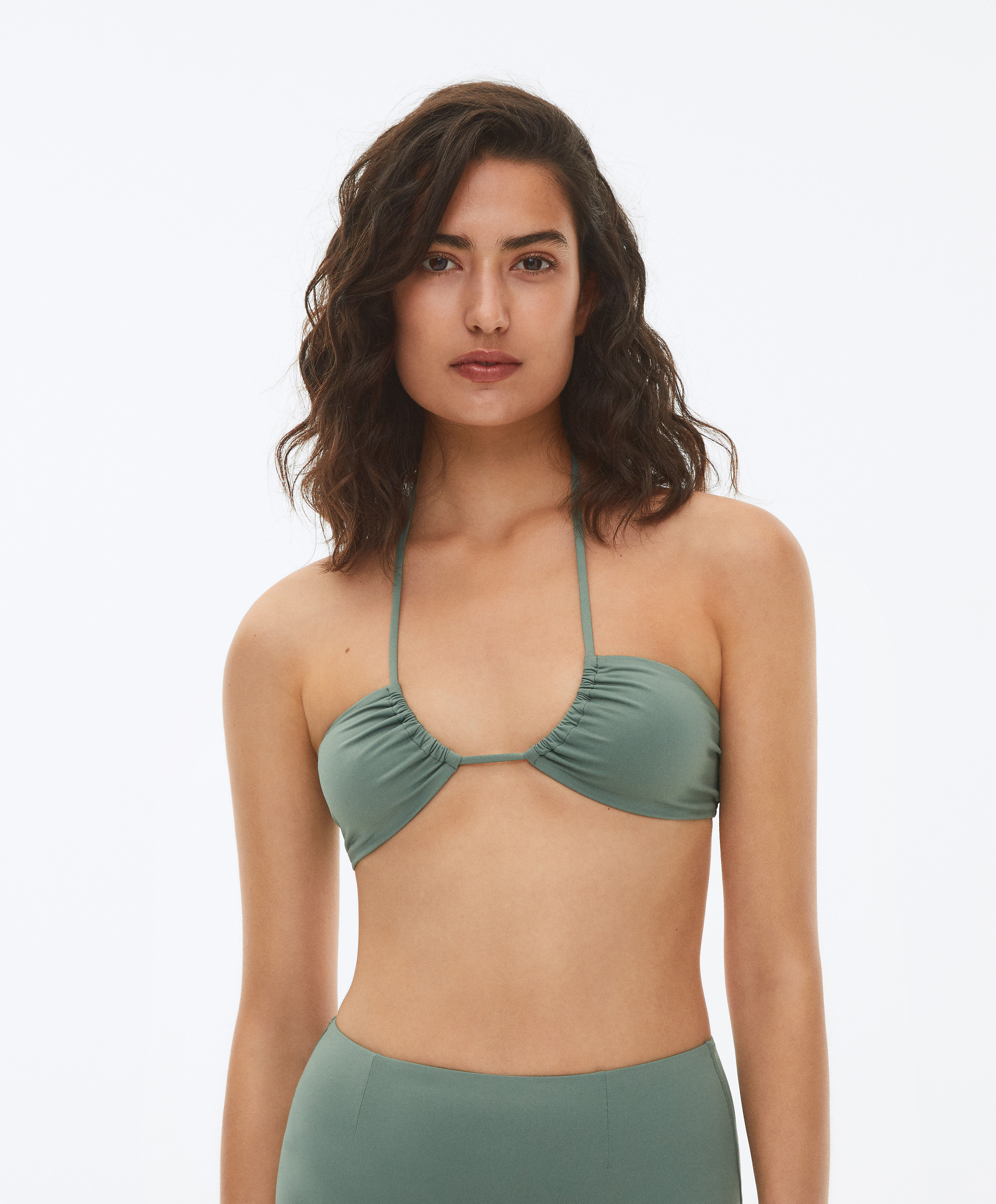 bandeau bathing suit top