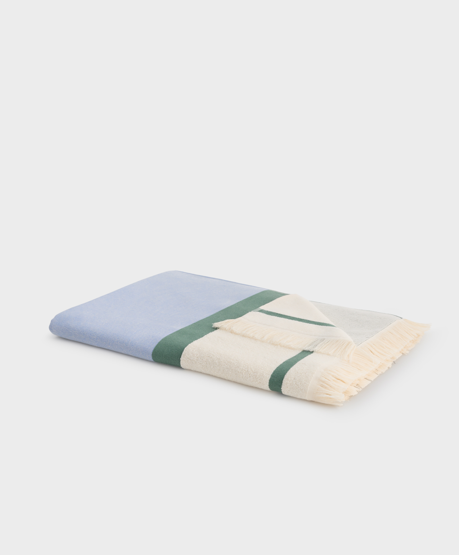 Handdoek van 100% katoen met strepen