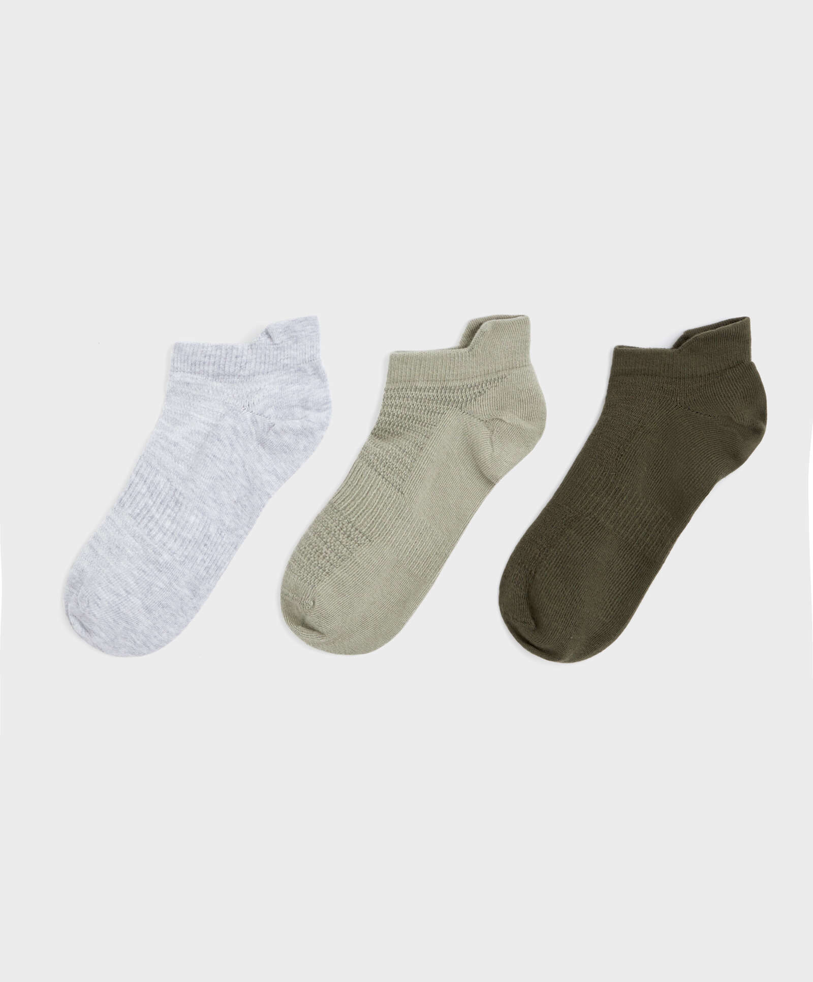 3 pairs of cotton sports trainer socks