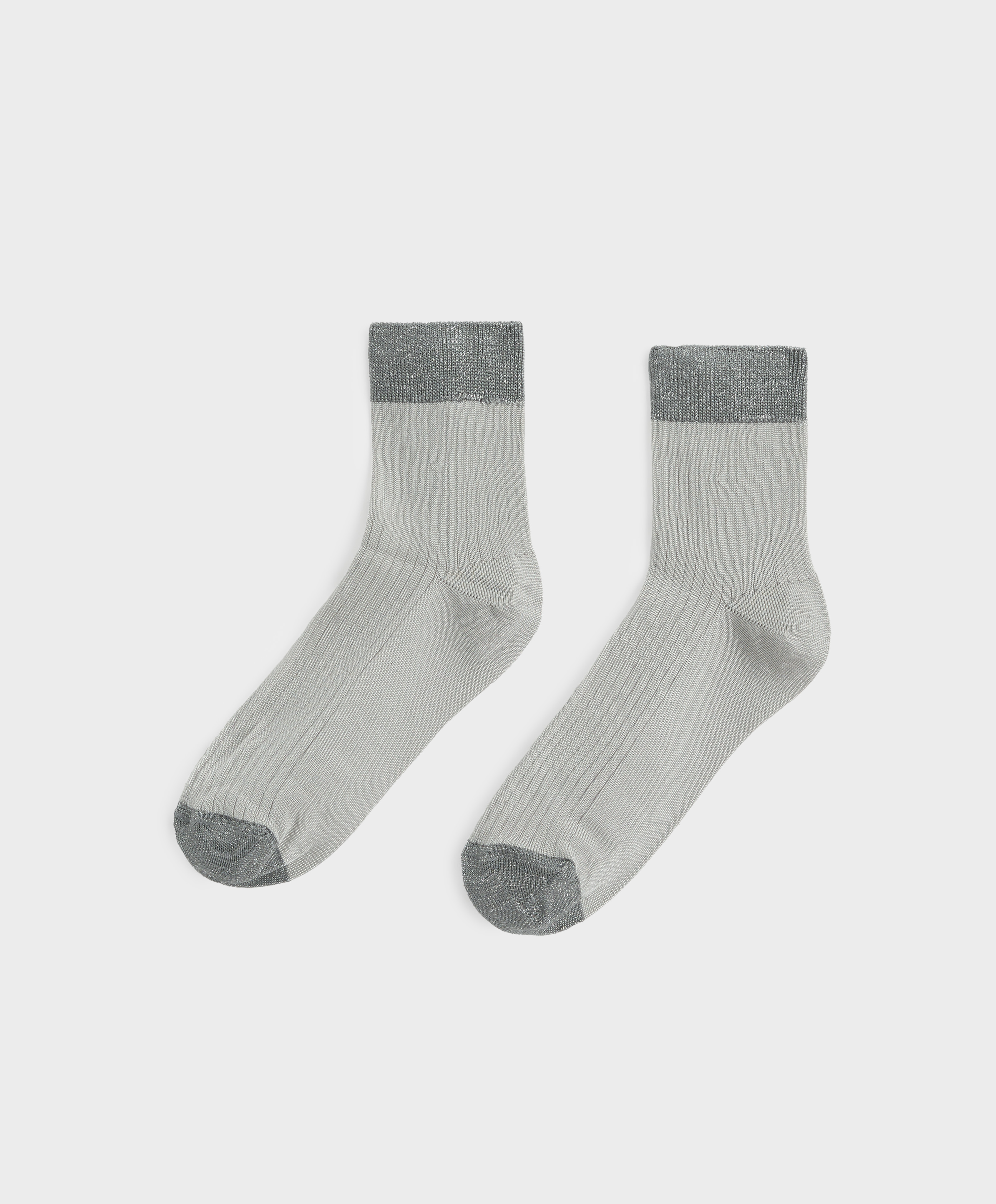 Quarter sokken van viscose
