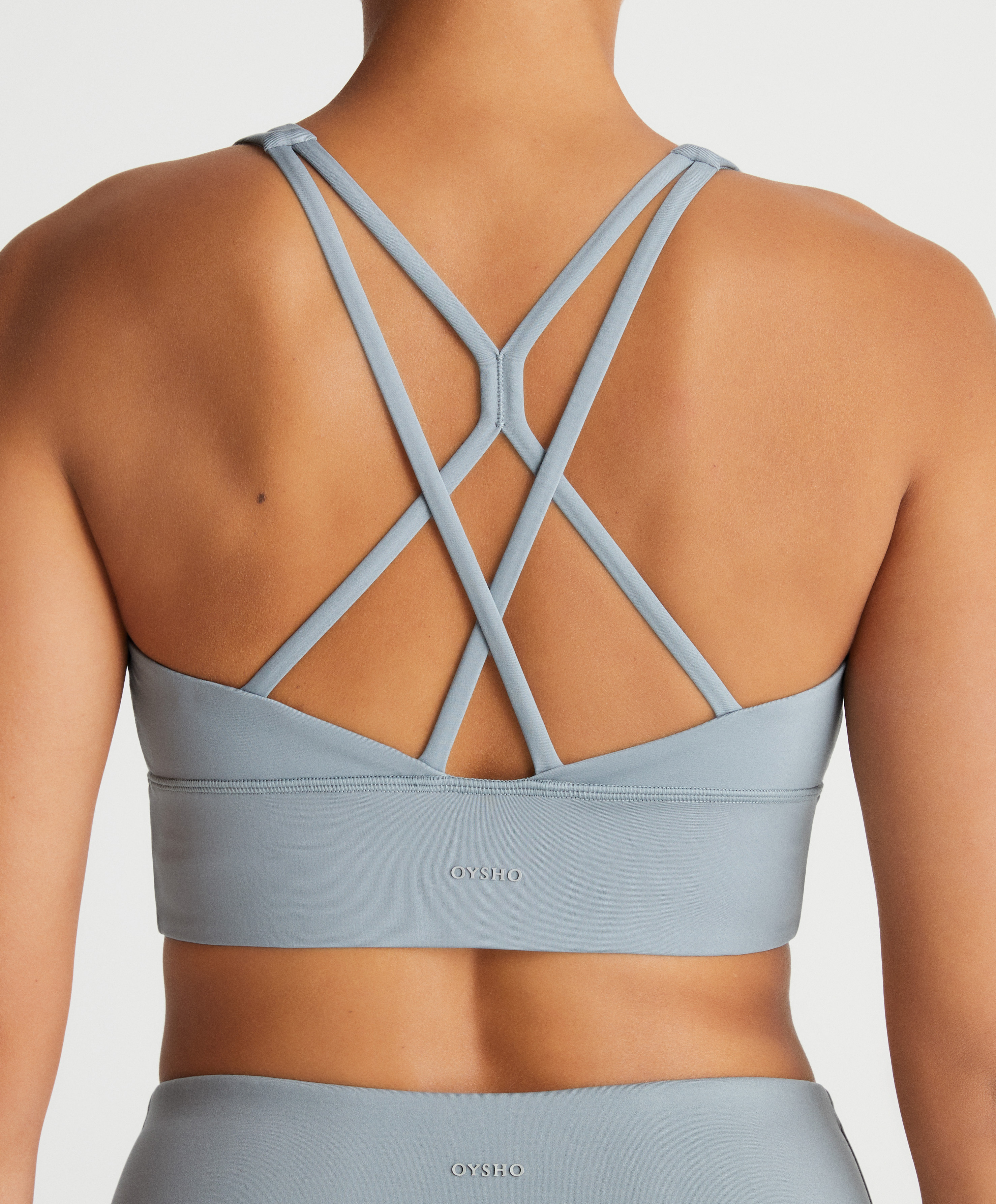 strappy back bra