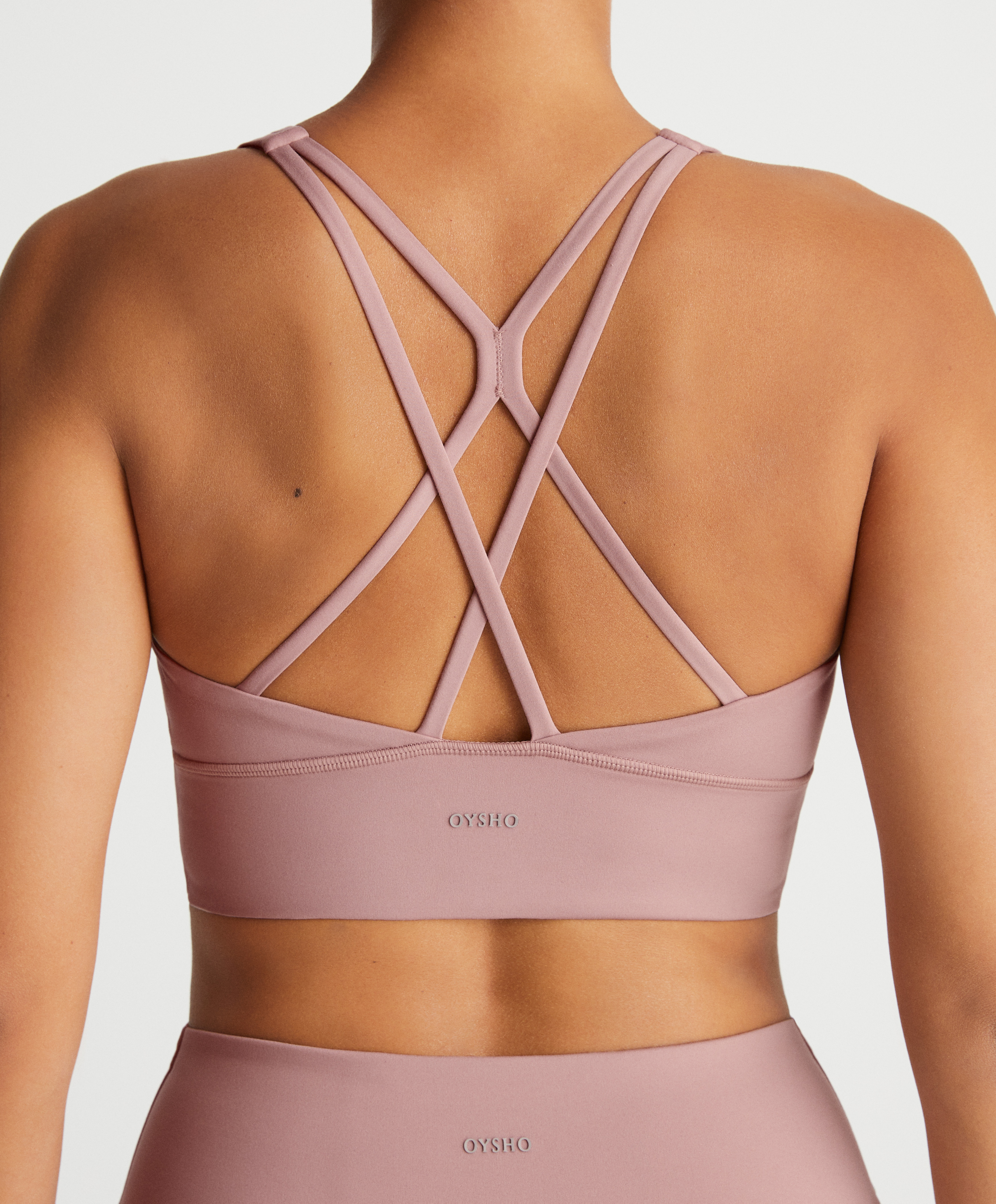 Strappy back sports bra - Comfortlux 