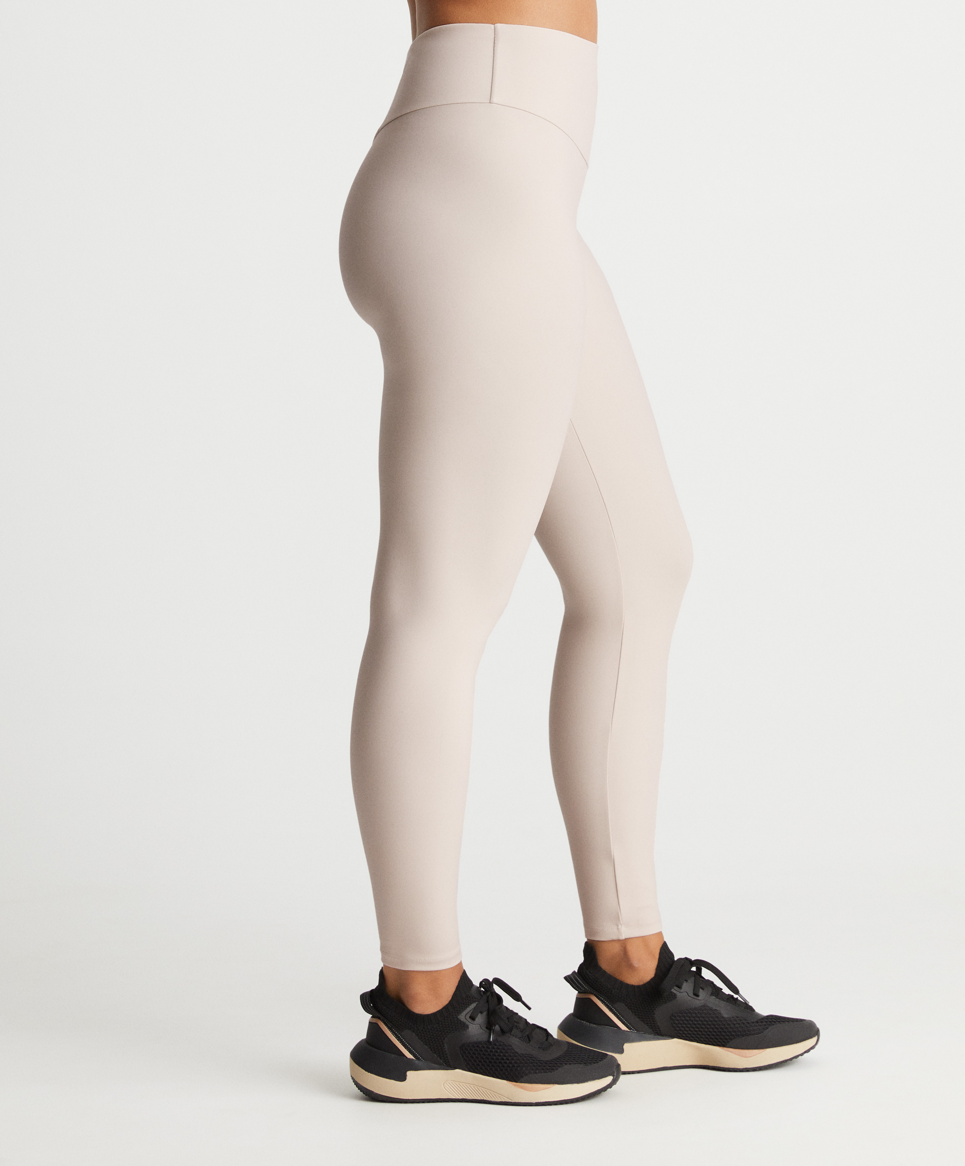 High rise comfortlux legging op enkellengte 65 cm