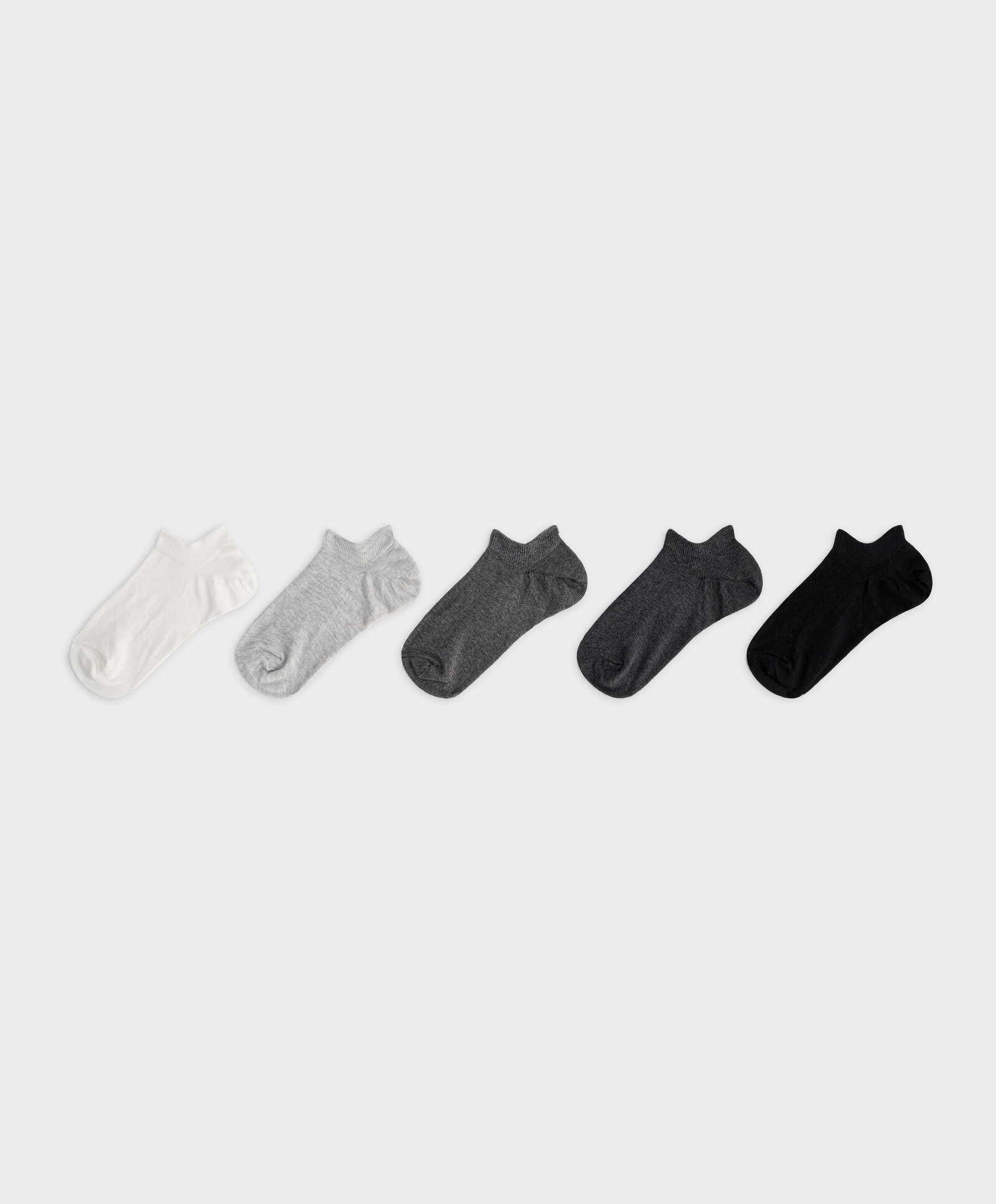5 pairs of cotton trainer socks