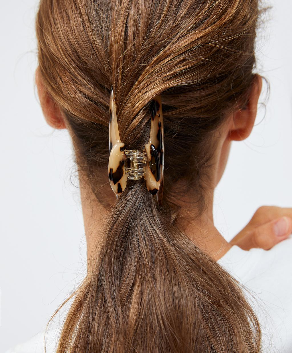 Pinza pelo maxi efecto carey Pinzas i pasadores Accesorios de pelo