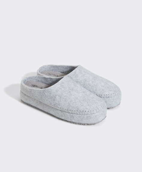 Felt slippers