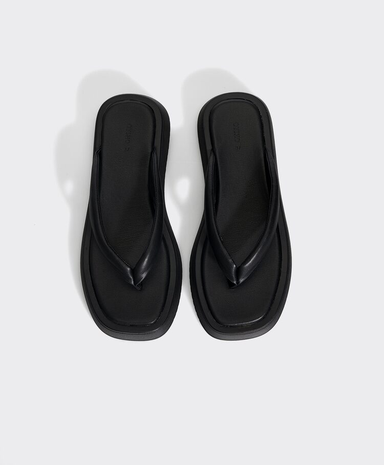 Platform thong sandals - Footwear - Swimwear | OYSHO United Kingdom