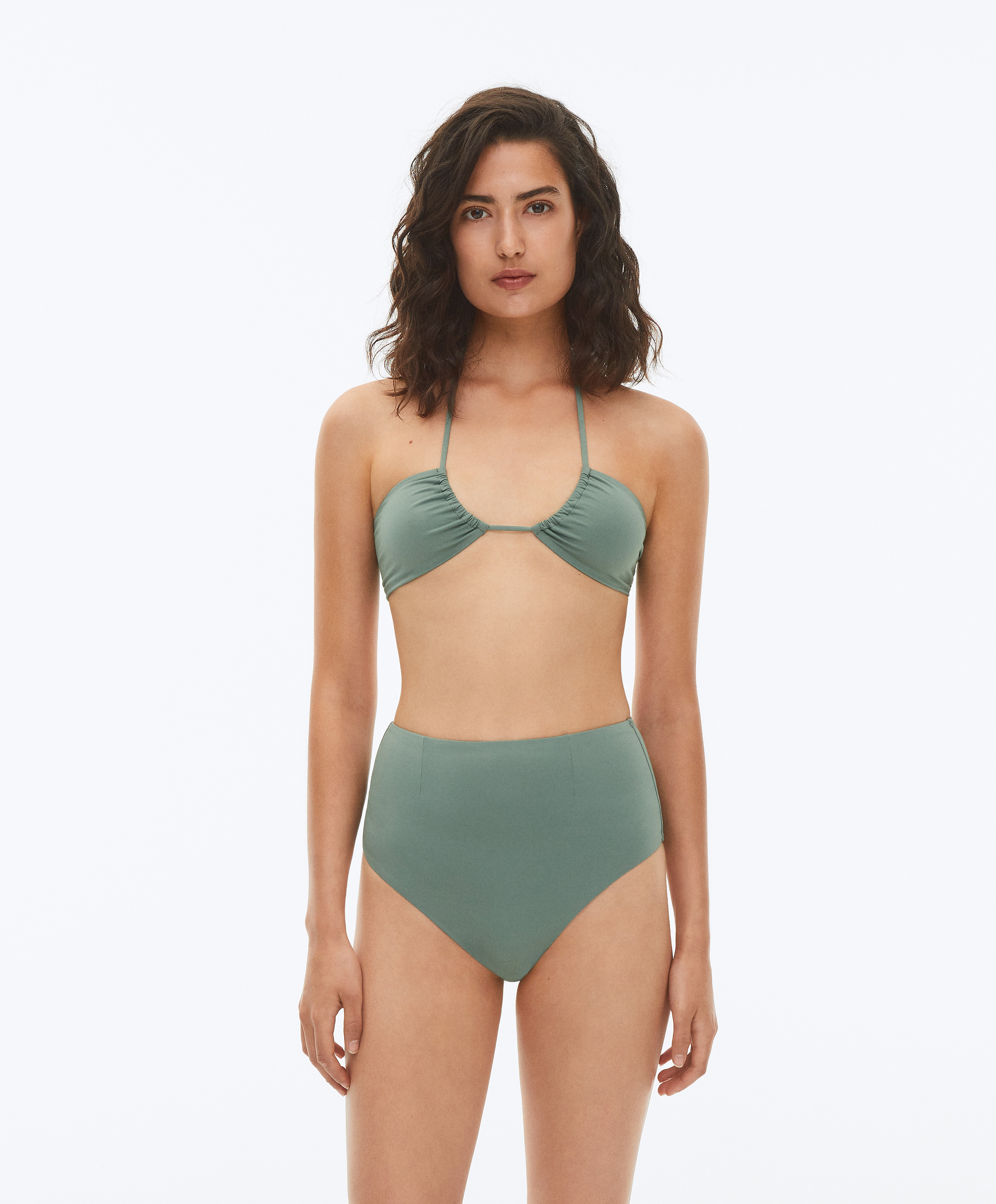 Bandeau bikini high waist Clearance