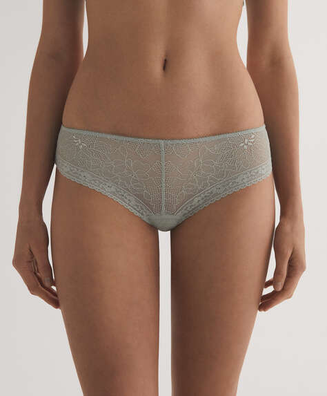 Lace Brazilian hipster briefs