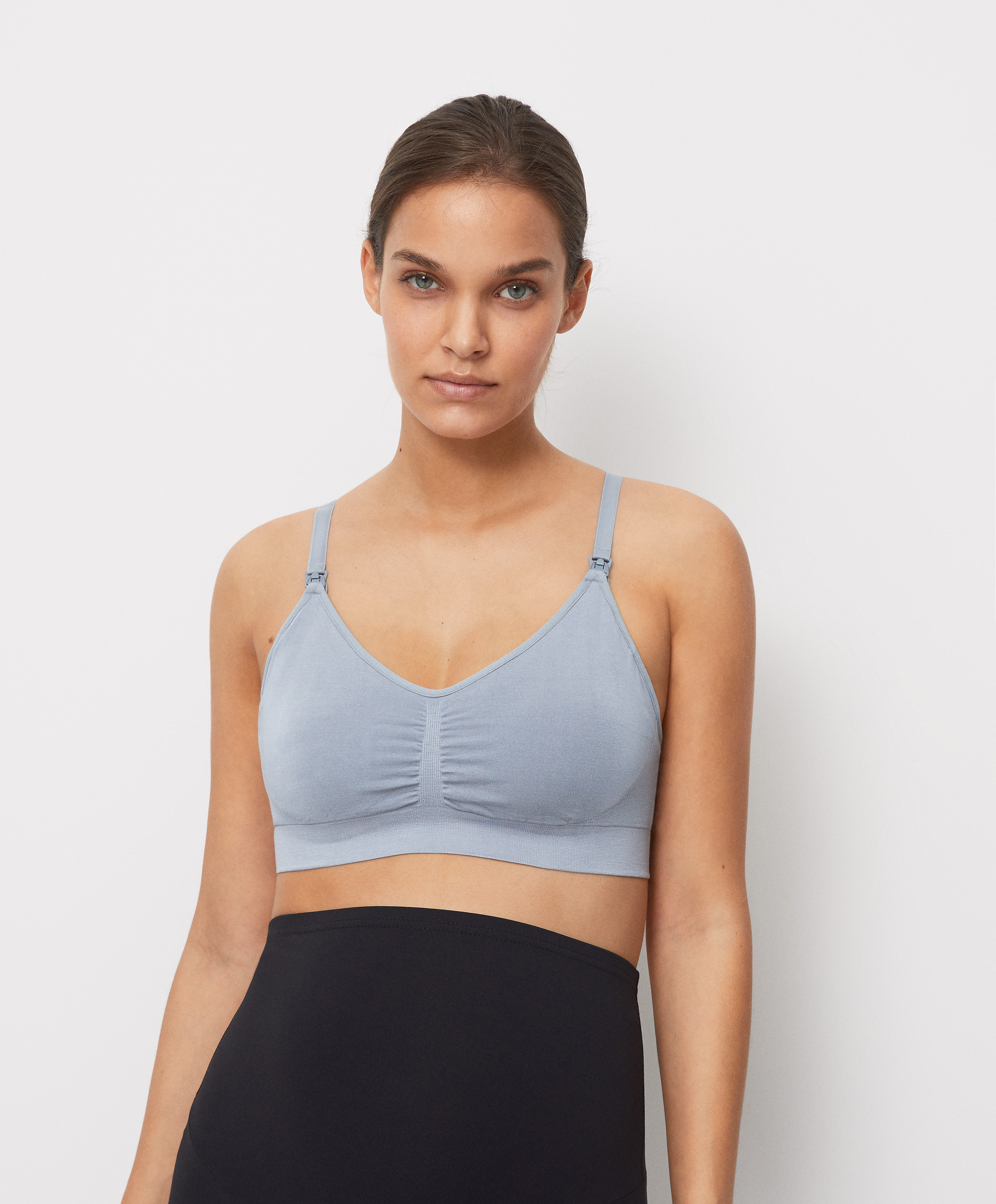 0166/134 Seamless maternity top