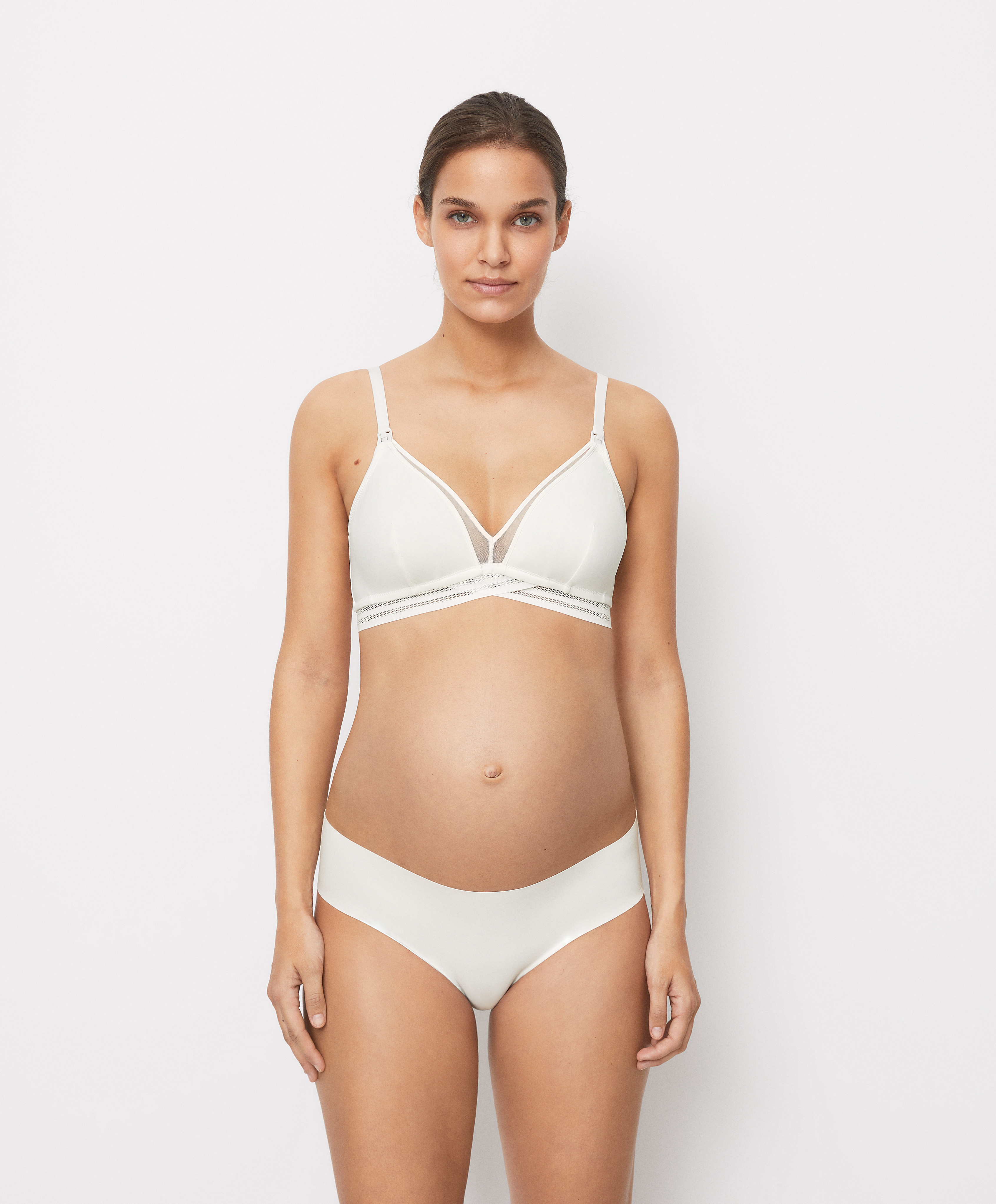 0167/719 Tulle triangle nursing bra
