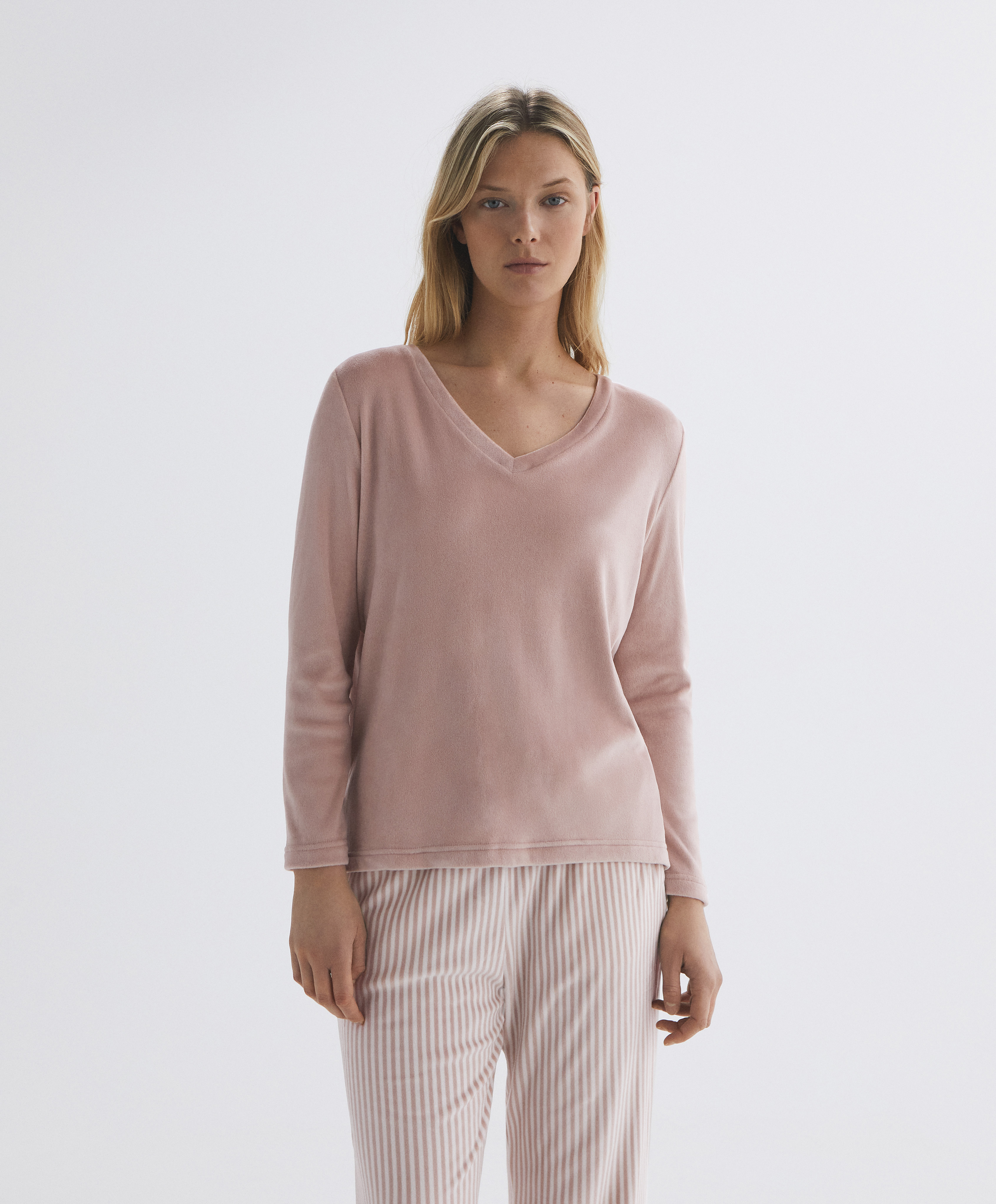 fleece pyjama jumper