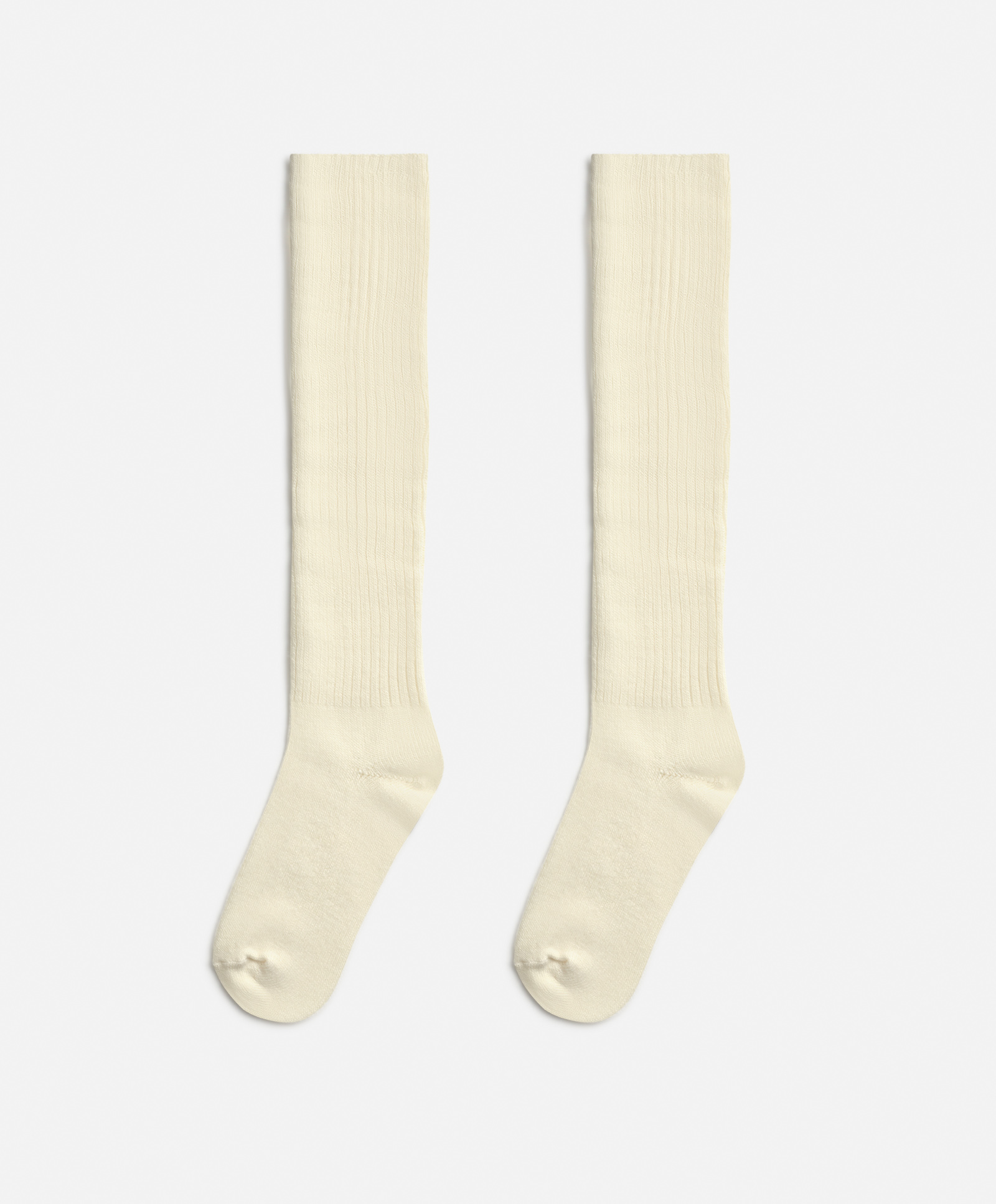 Hoge wollen sokken