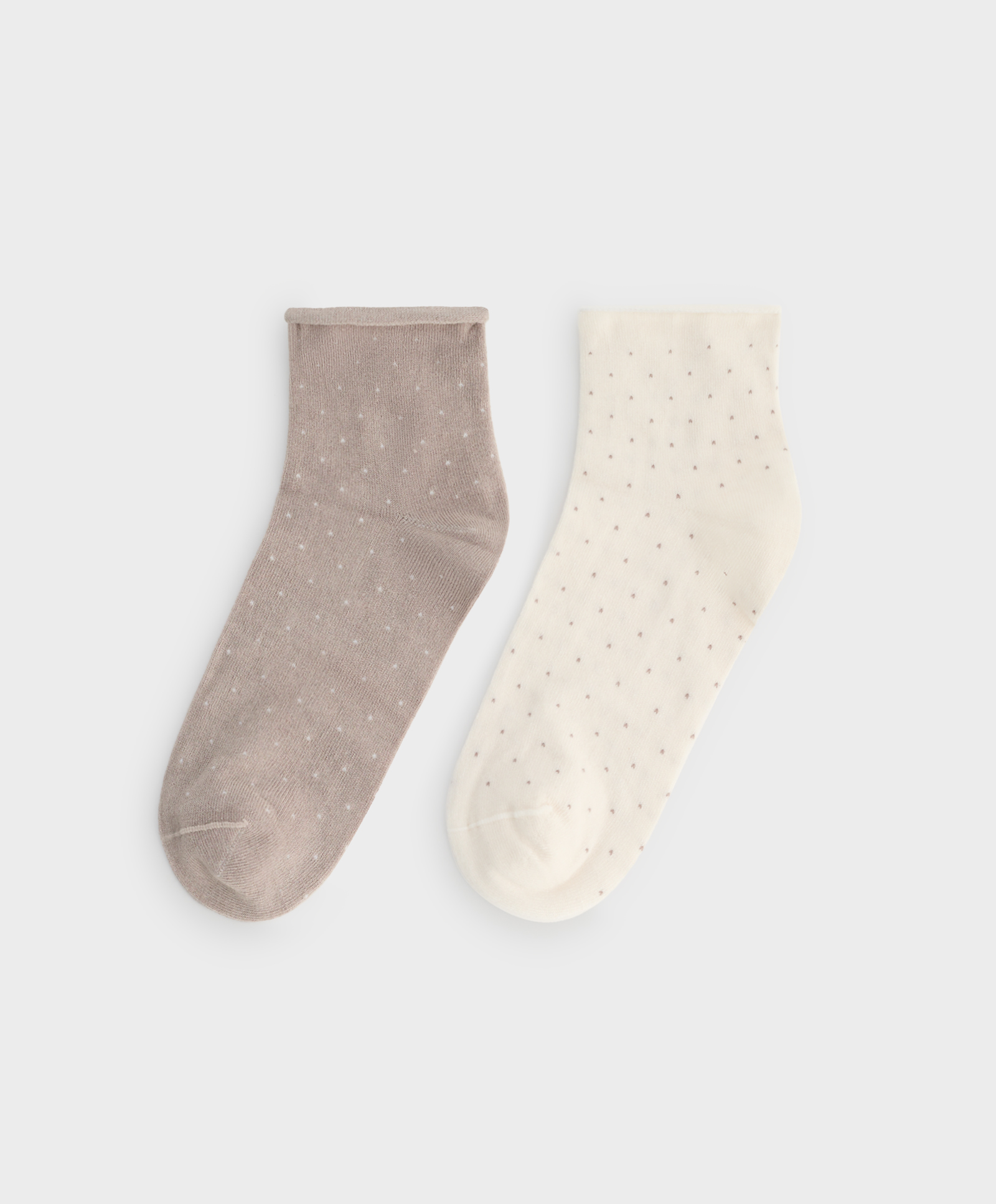 2 paar quarter sokken van soft touch micromodal met fantasieprint