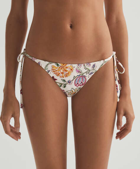 Tie Brazilian bikini briefs