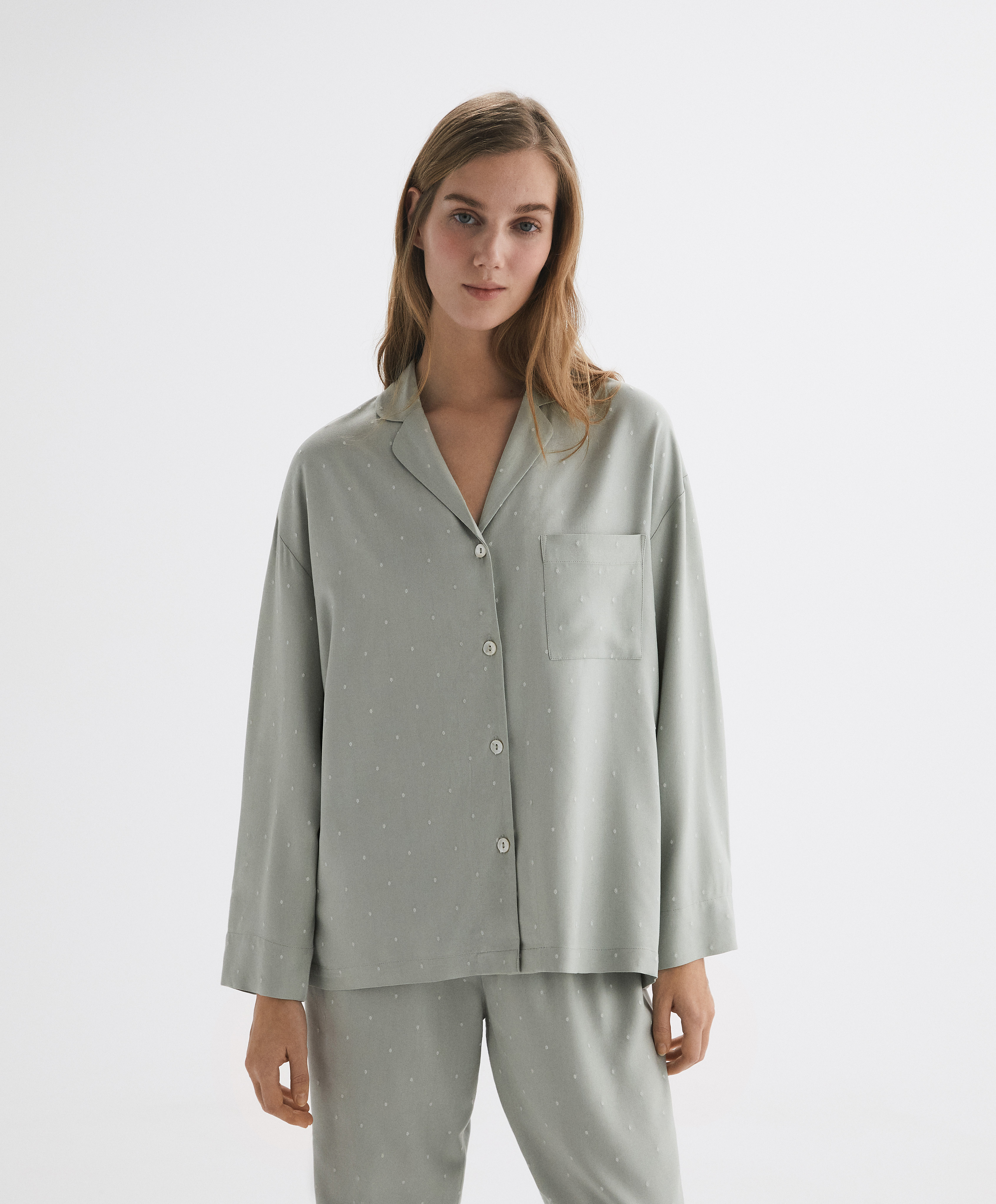 Conjunto camisero plumeti - Ver todo - Pijamas - Dormir | OYSHO Guatemala