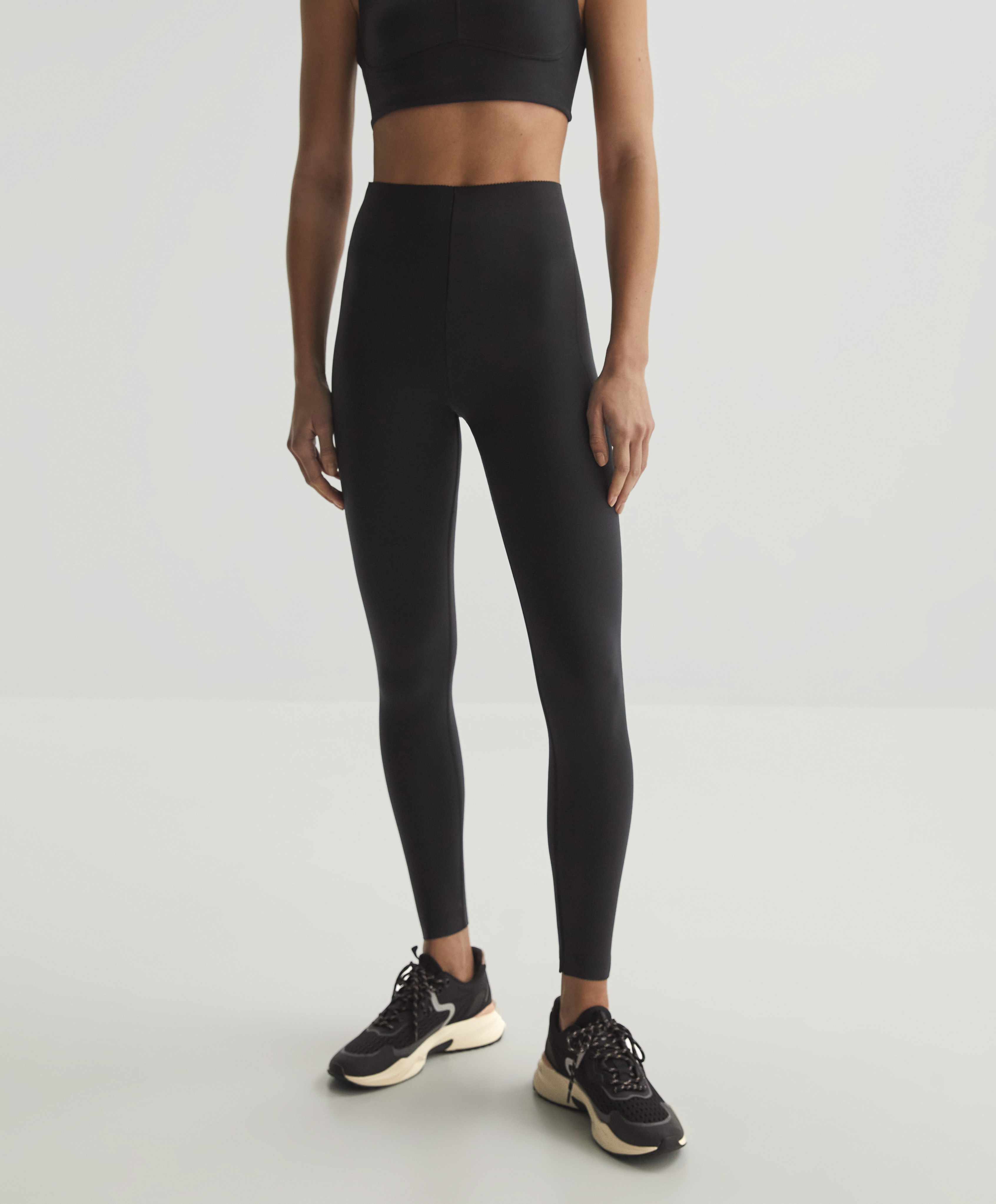 Compressive raise up ankle-length 