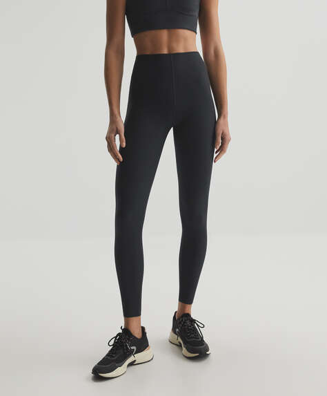 Extra-compressive raise up ankle-length leggings