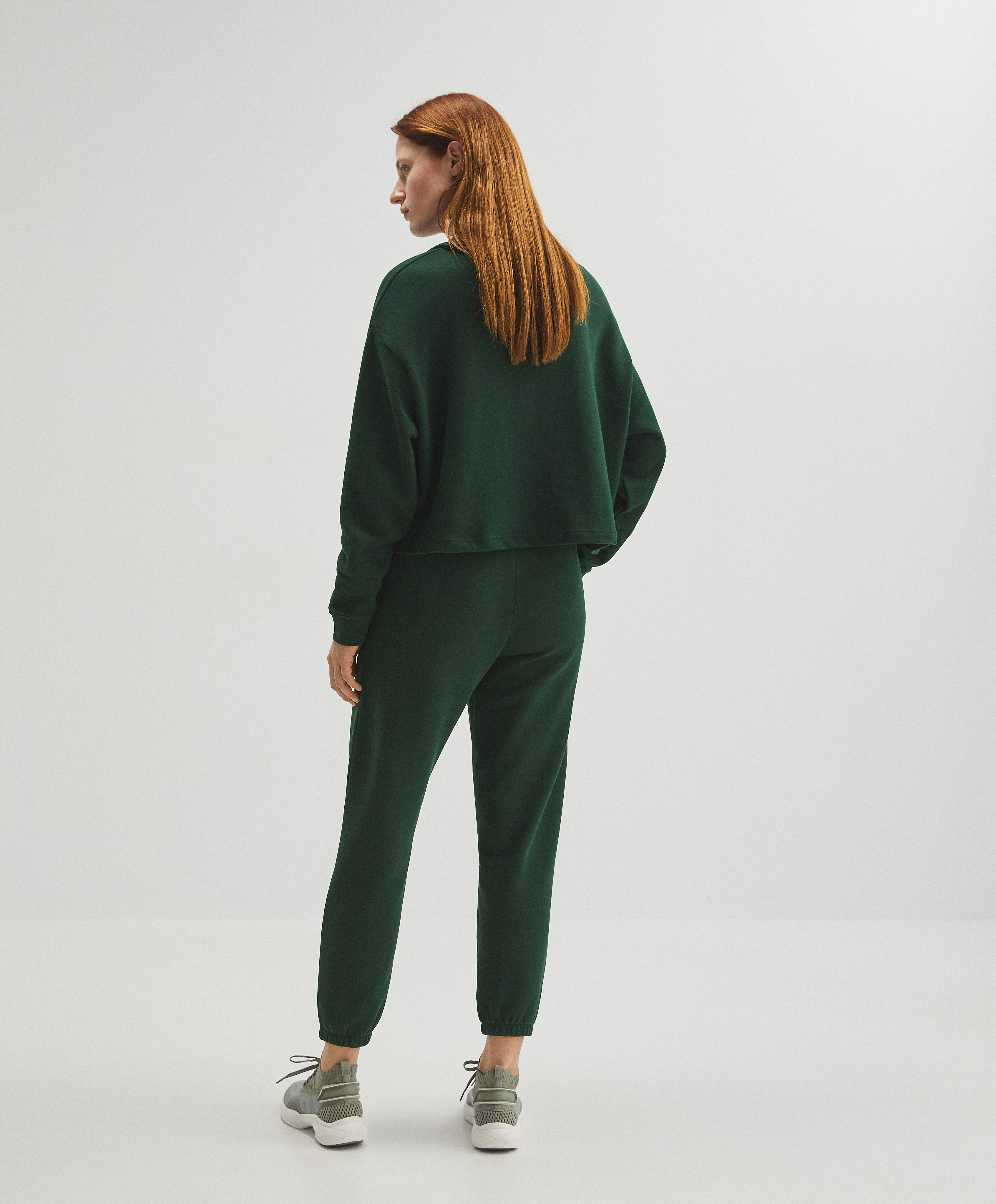 100% cotton joggers - Trousers | OYSHO 