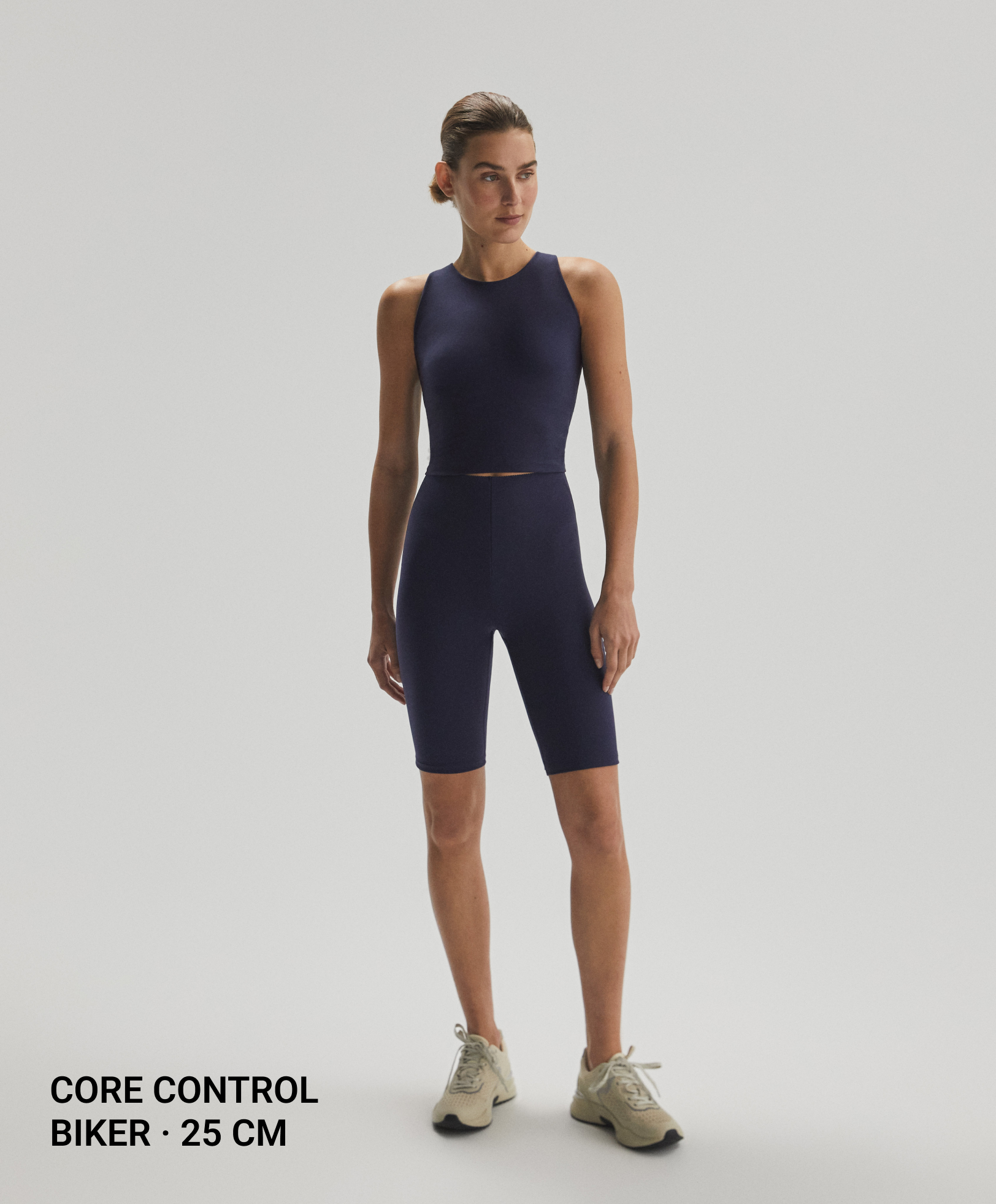 Compressive core control 25cm cycle leggings