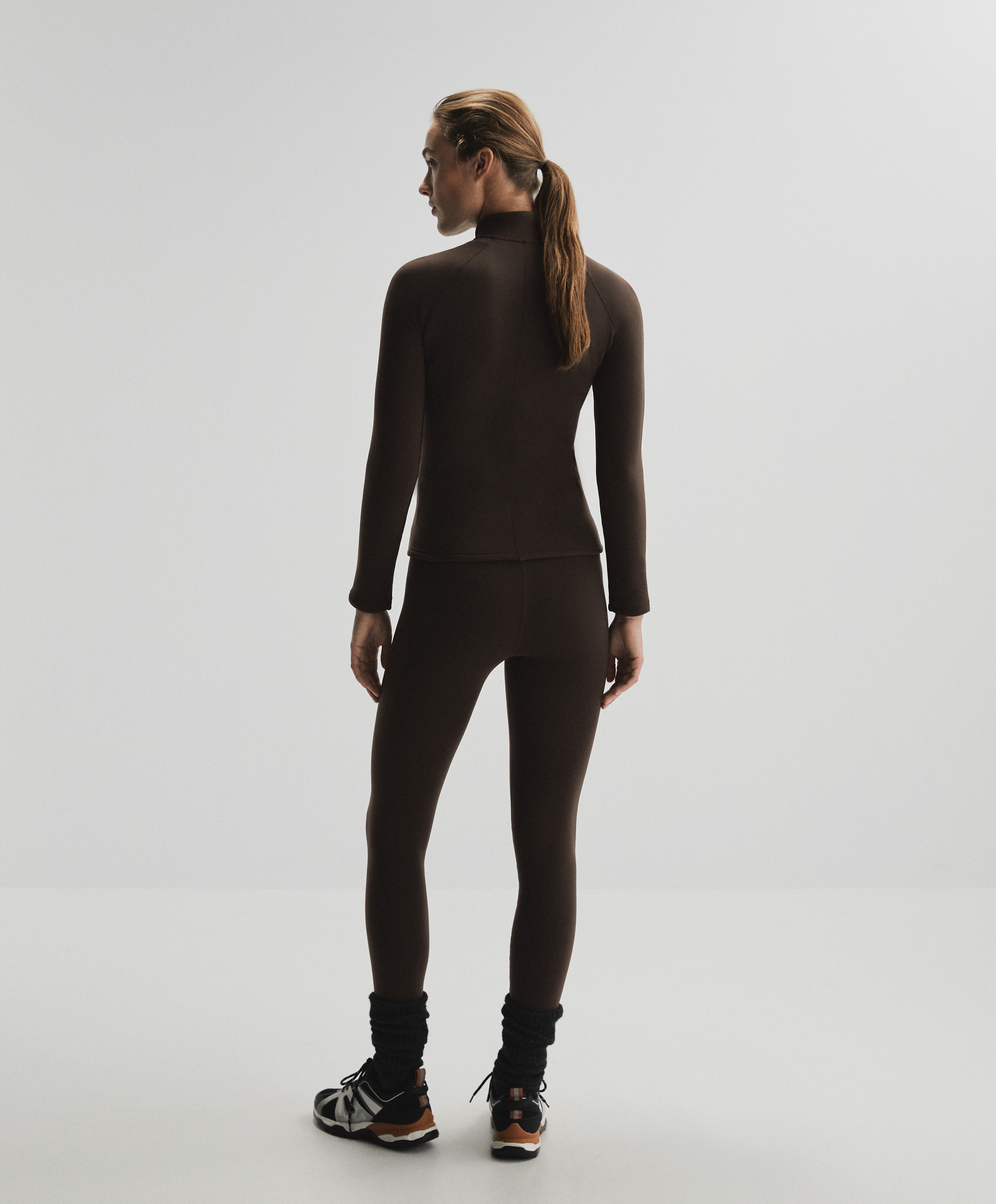 Compressive extra warm ankle-length 
