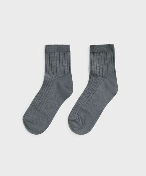 Silk quarter socks