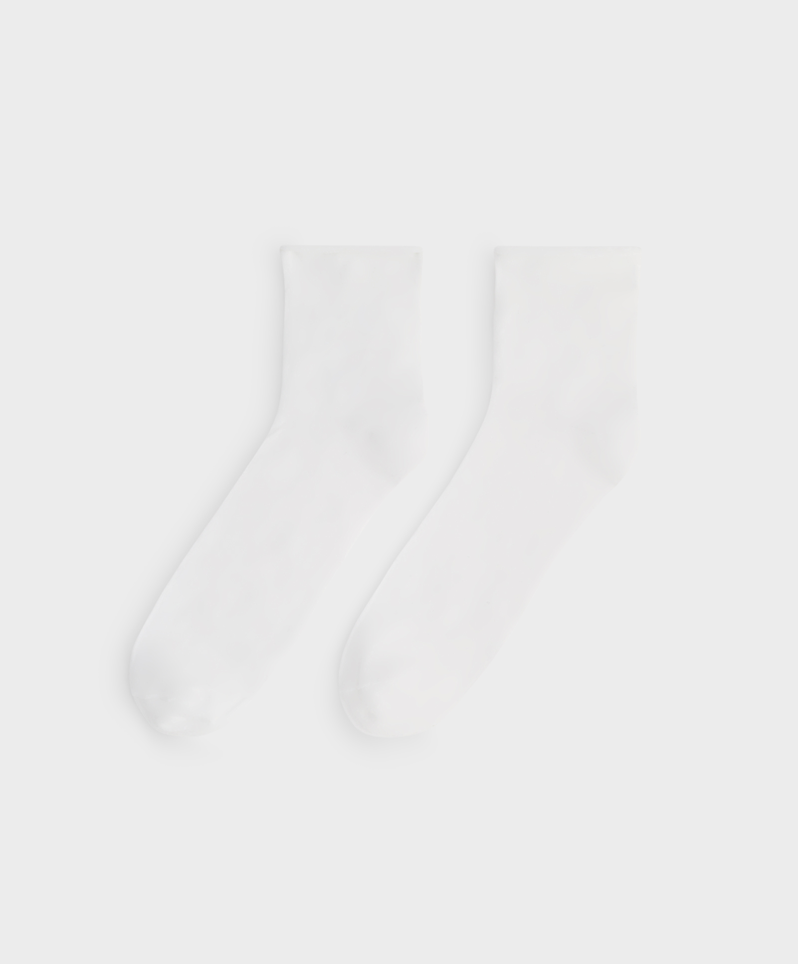 2 Paar viertellange Socken aus Baumwollstoff
