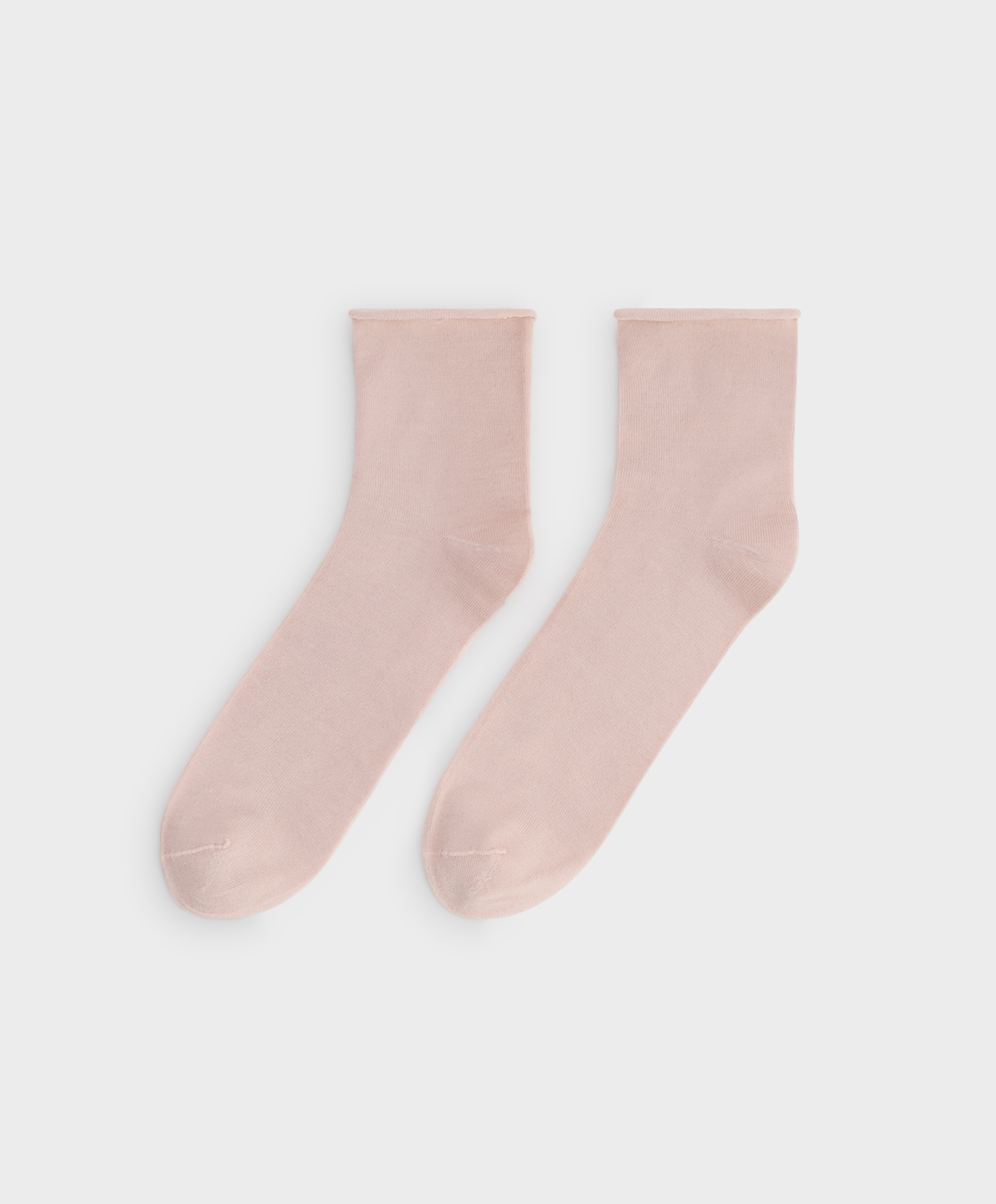 2 Paar viertellange Socken aus Baumwollstoff