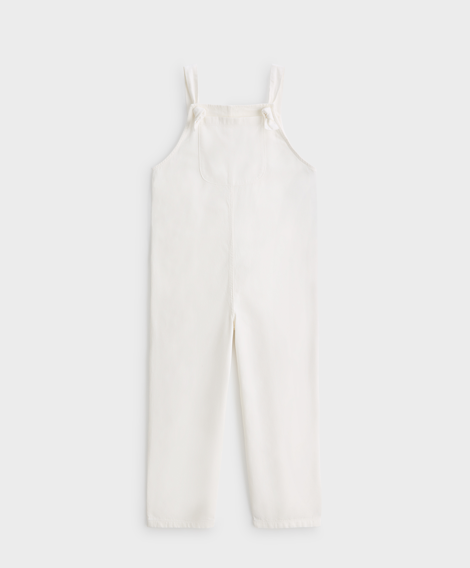 100% cotton light denim jumpsuit