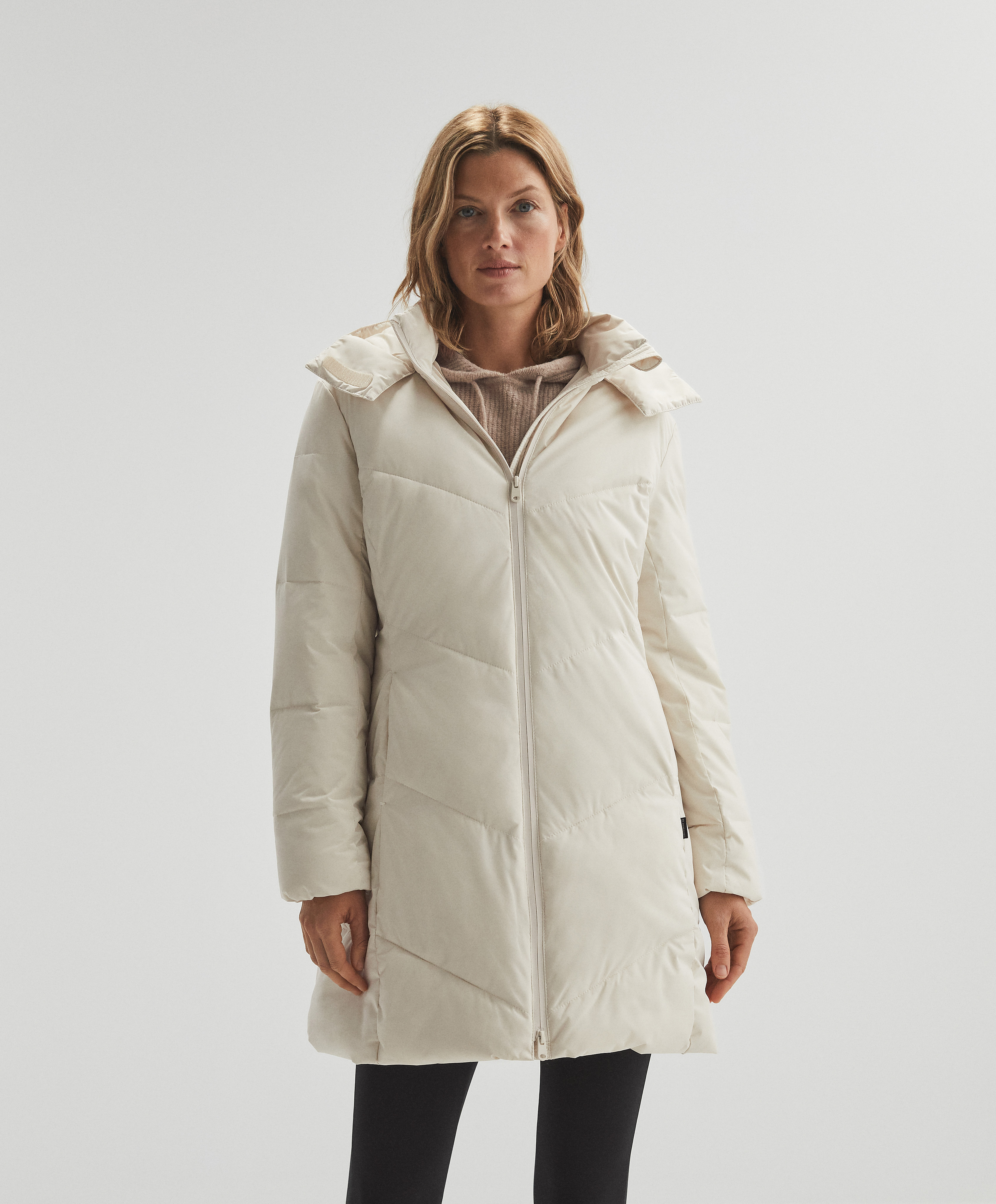 long primaloft coat