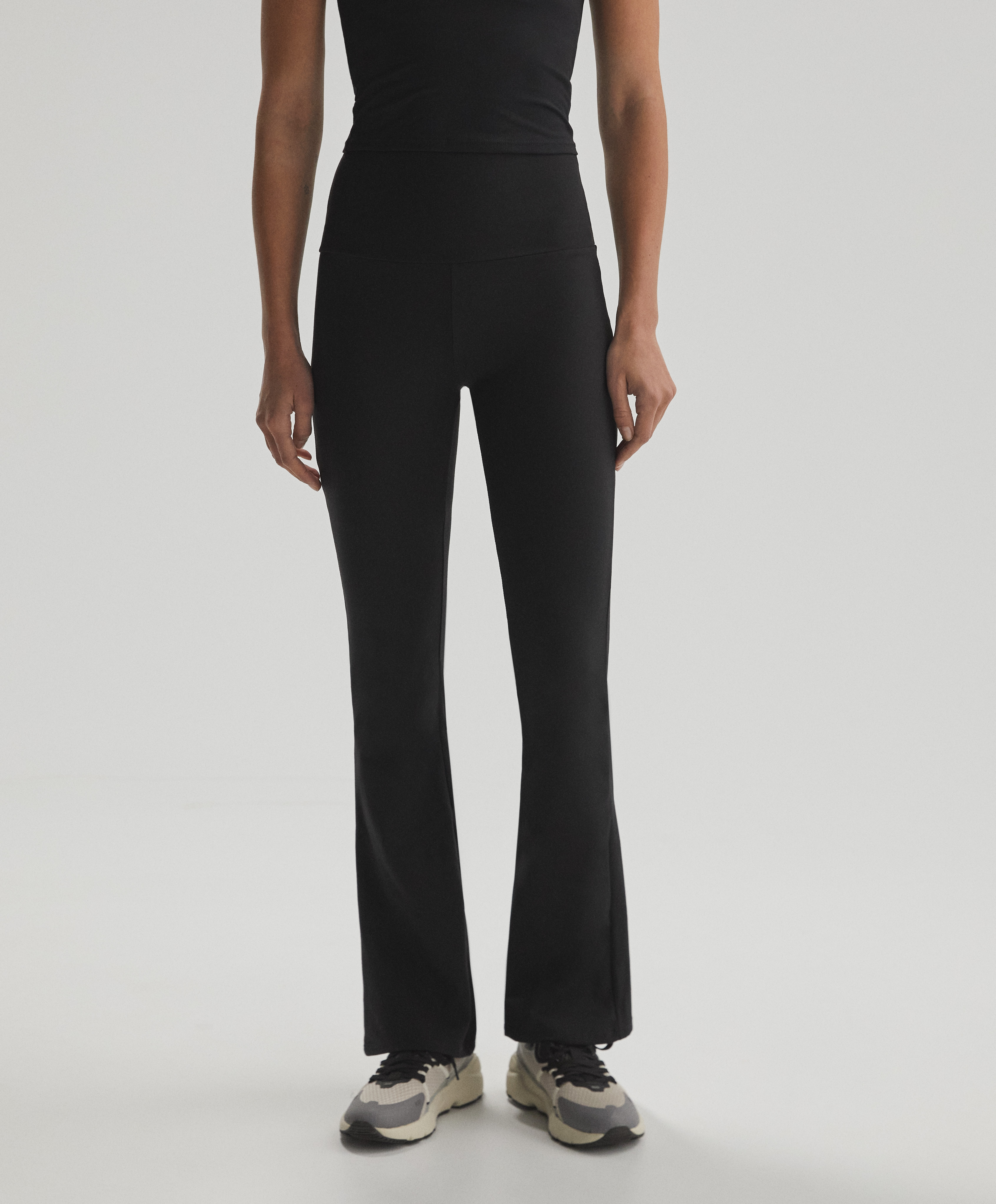Comfort flare trousers