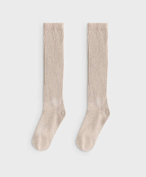 Long cotton socks