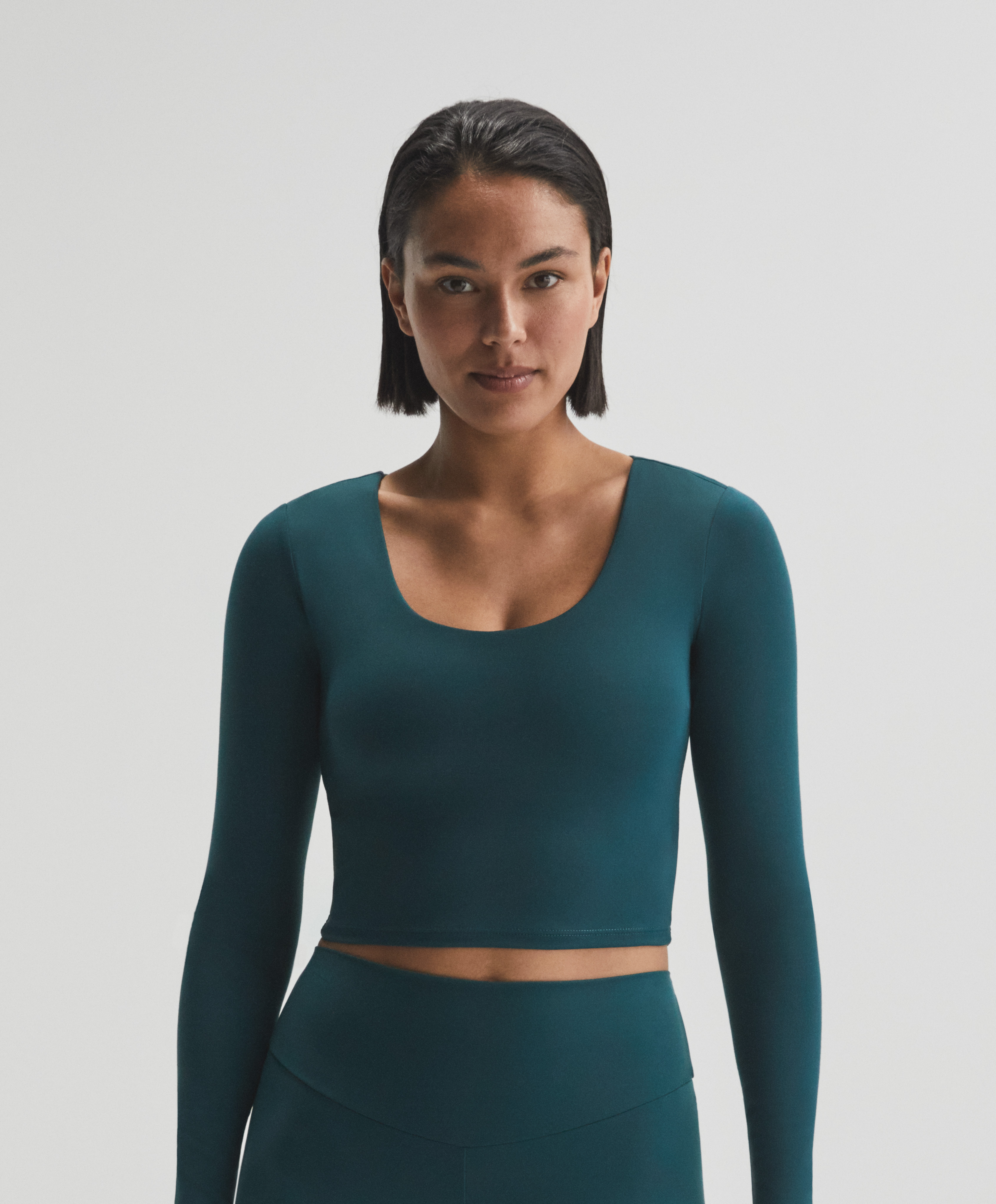 Camisetas deportivas manga larga mujer | Deporte | OYSHO España