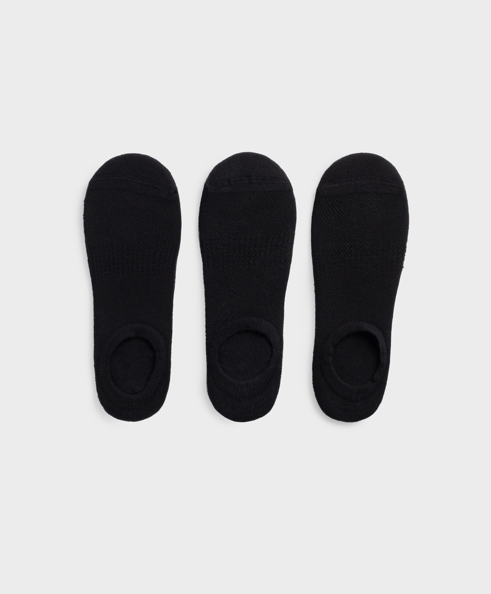 3 paires de socquettes invisibles de sport en coton