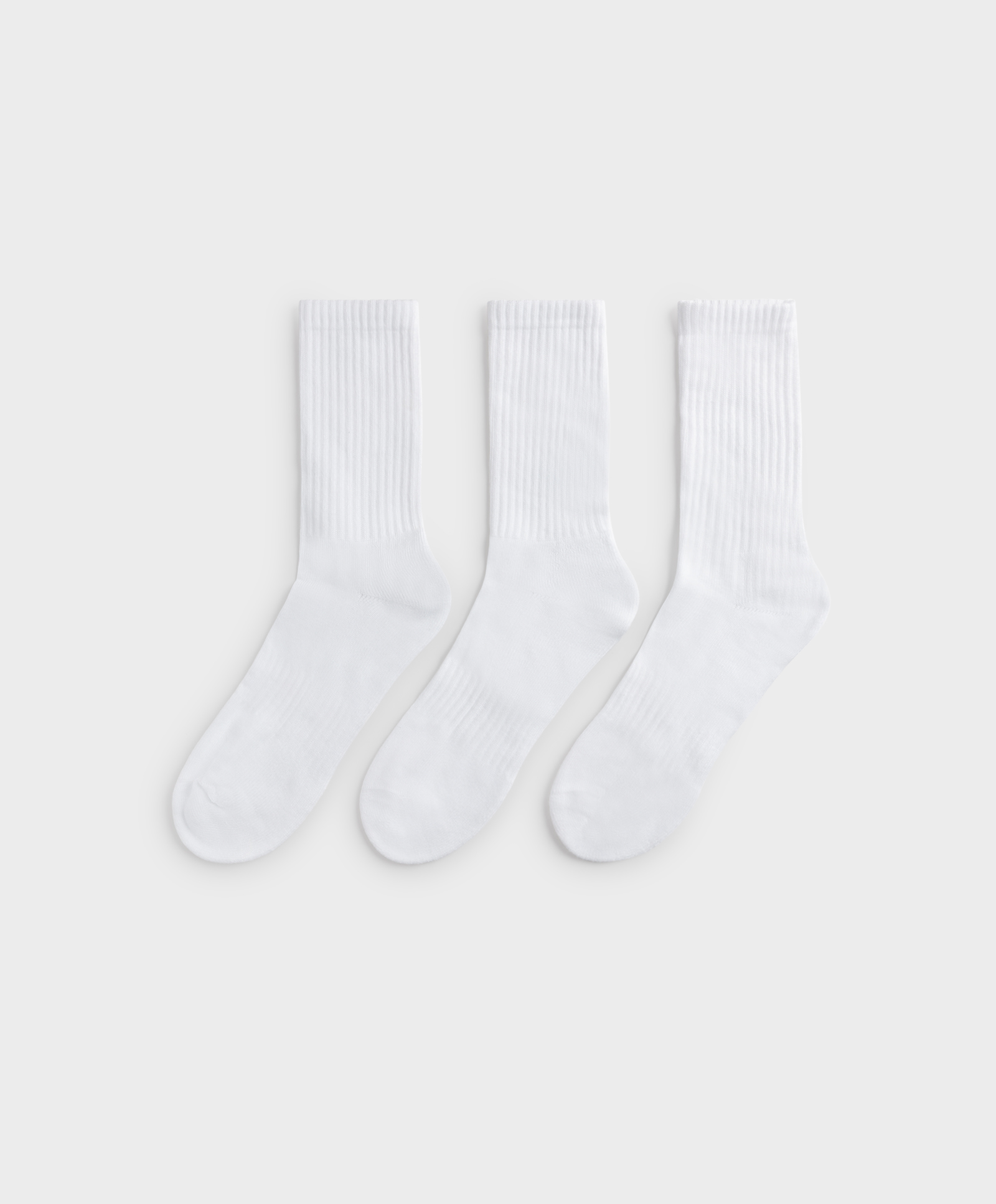 3 para sportskih pamučnih čarapa srednje dužine